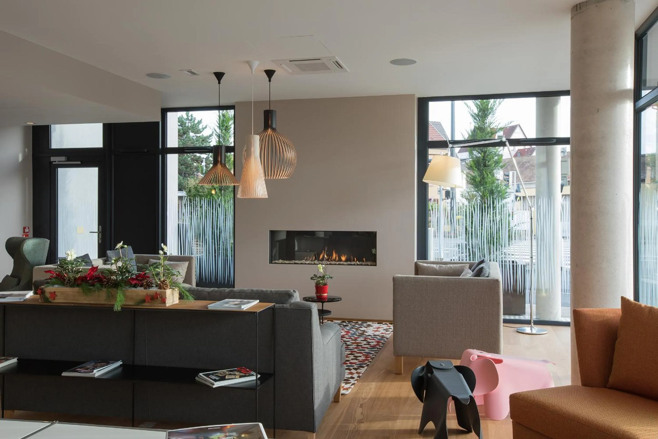 Lounge or bar in James Boutique Hôtel Colmar centre