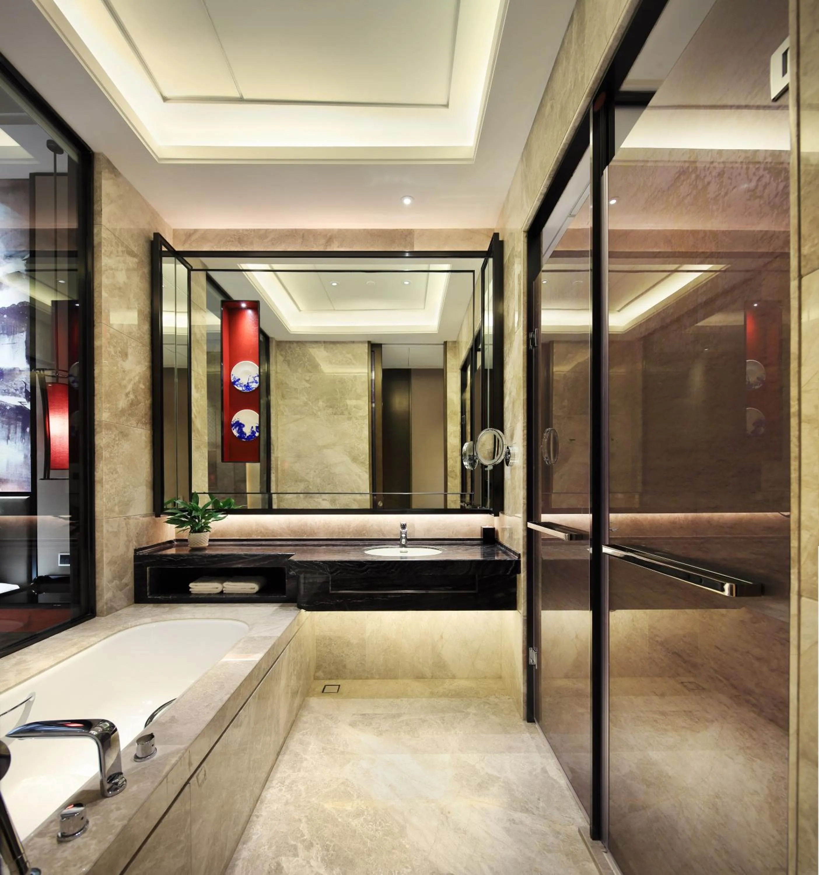 Bathroom in Wanda Realm Yiwu