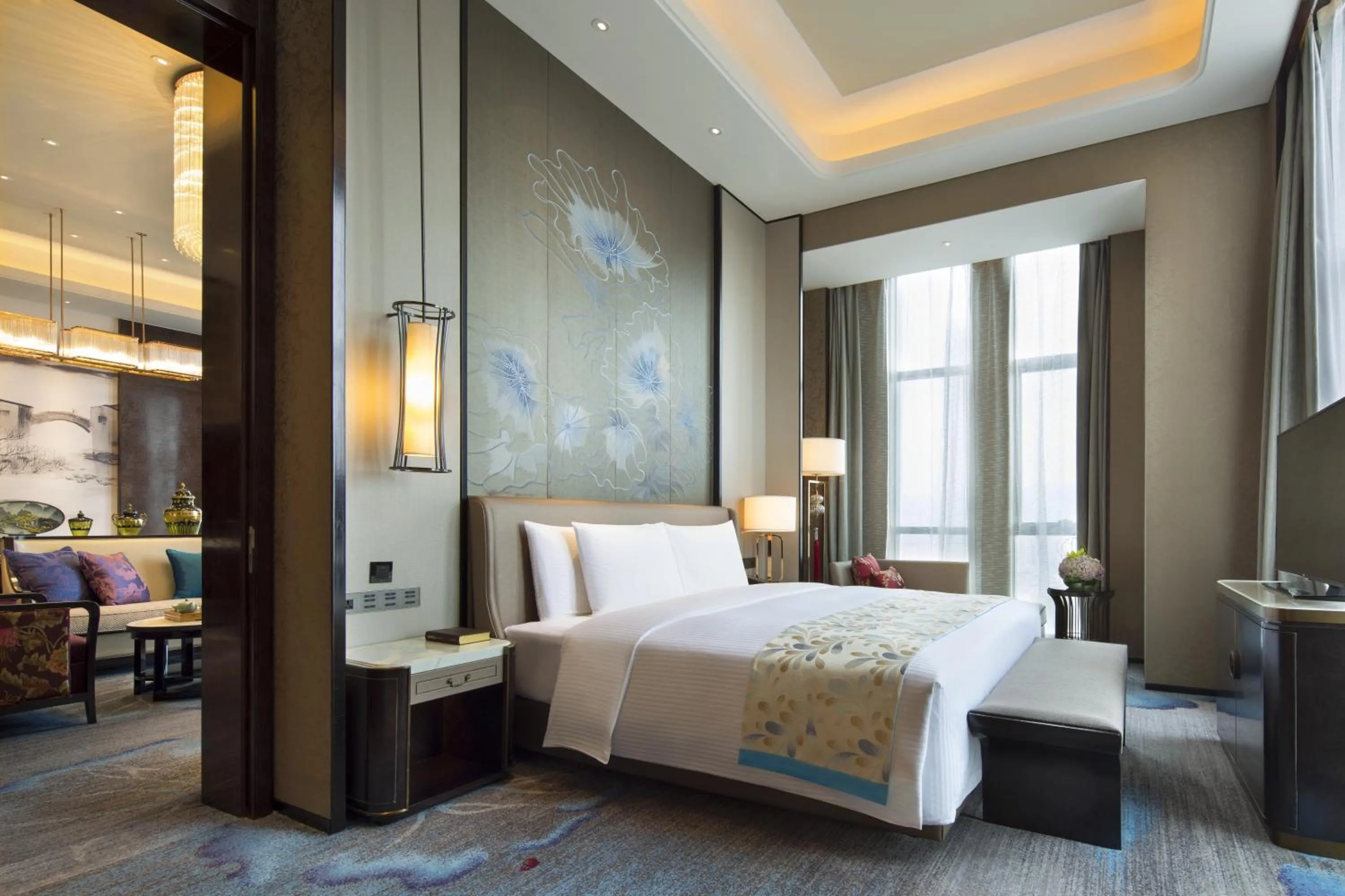 Bed in Wanda Realm Yiwu