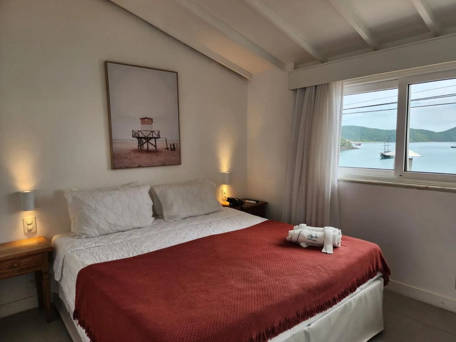 Bed in Byblos Pousada