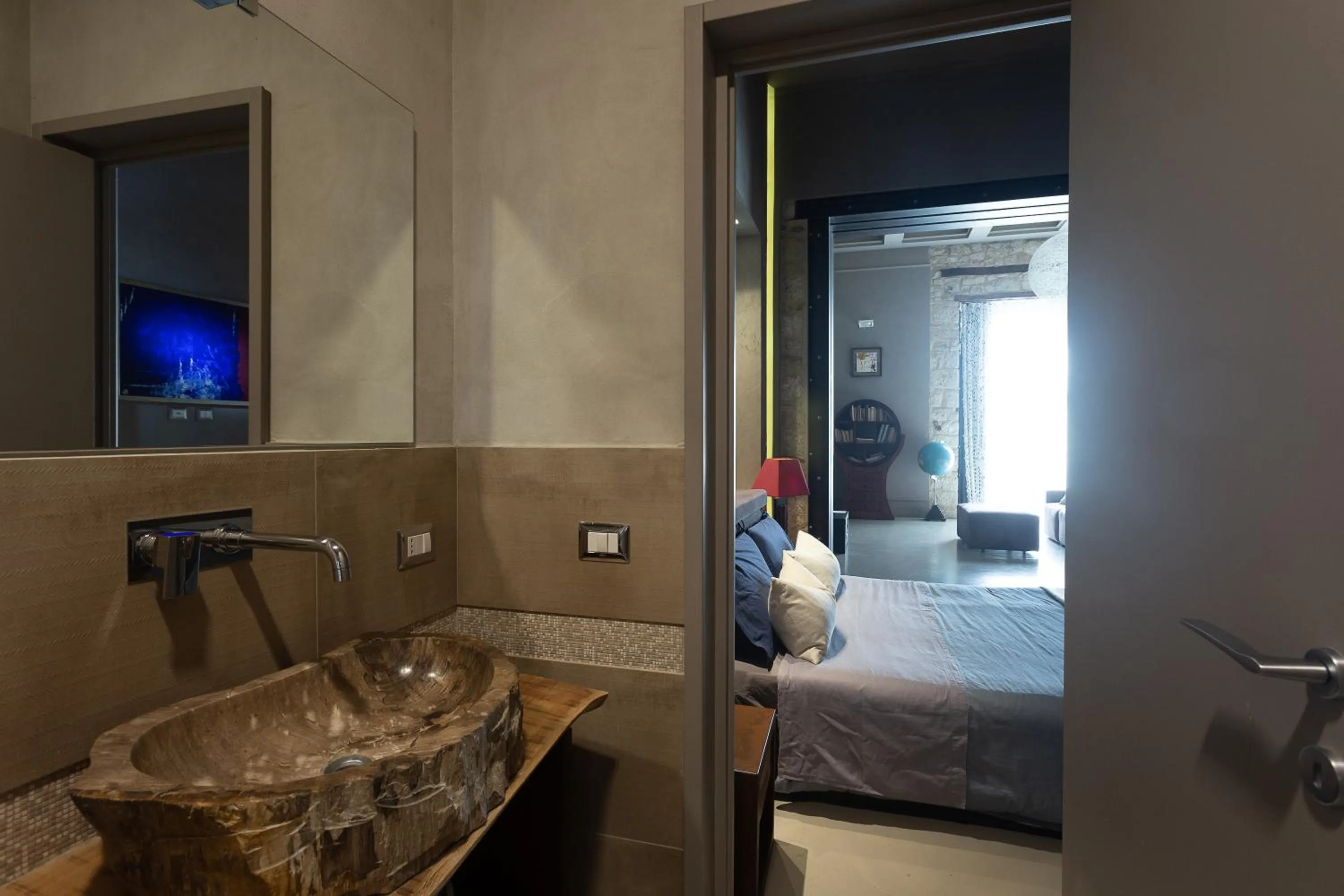 Bathroom, Bed in ArtStudio6 Dimora Artistica