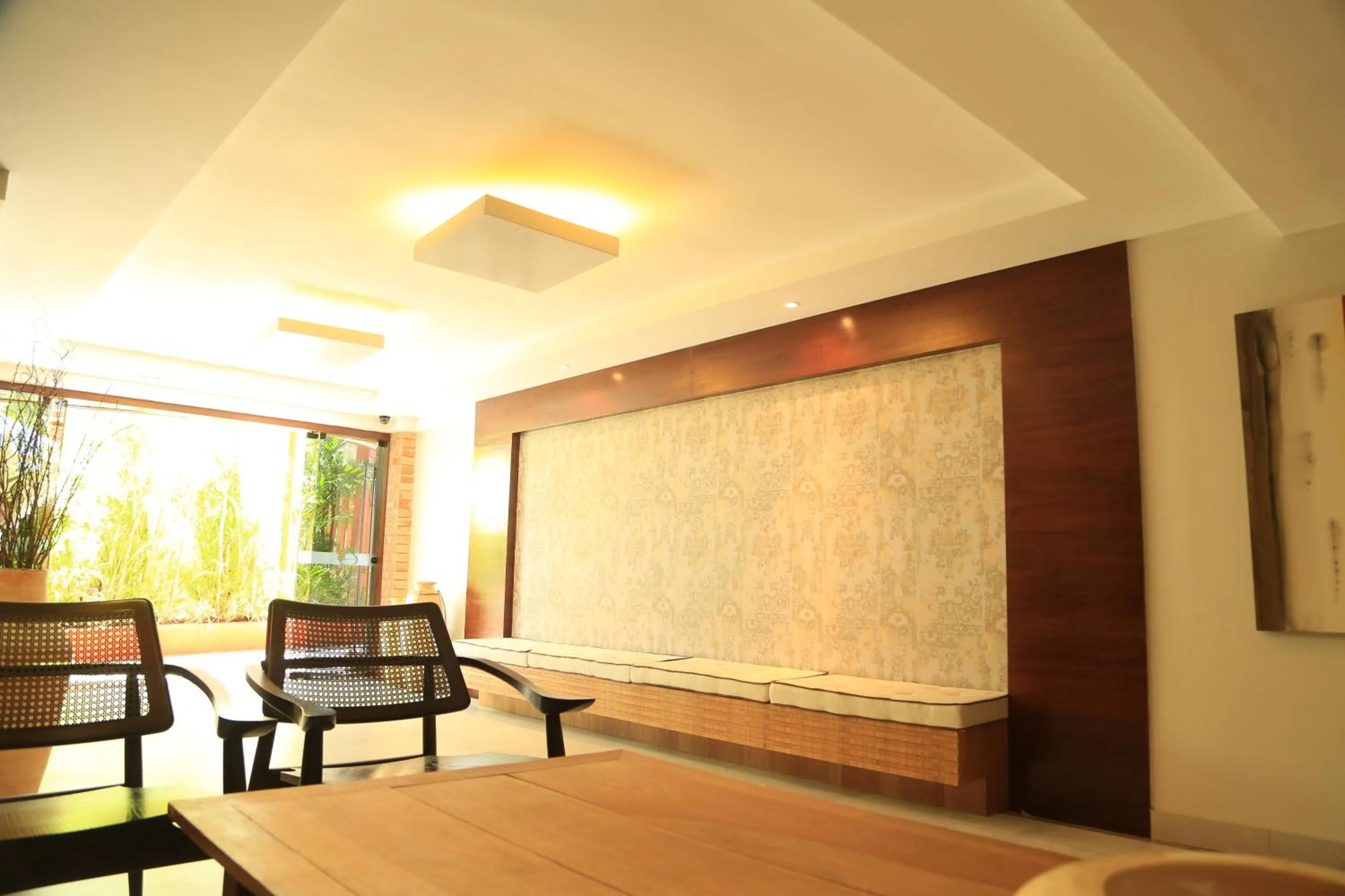 Lobby or reception in Garbos Soleil Hotel