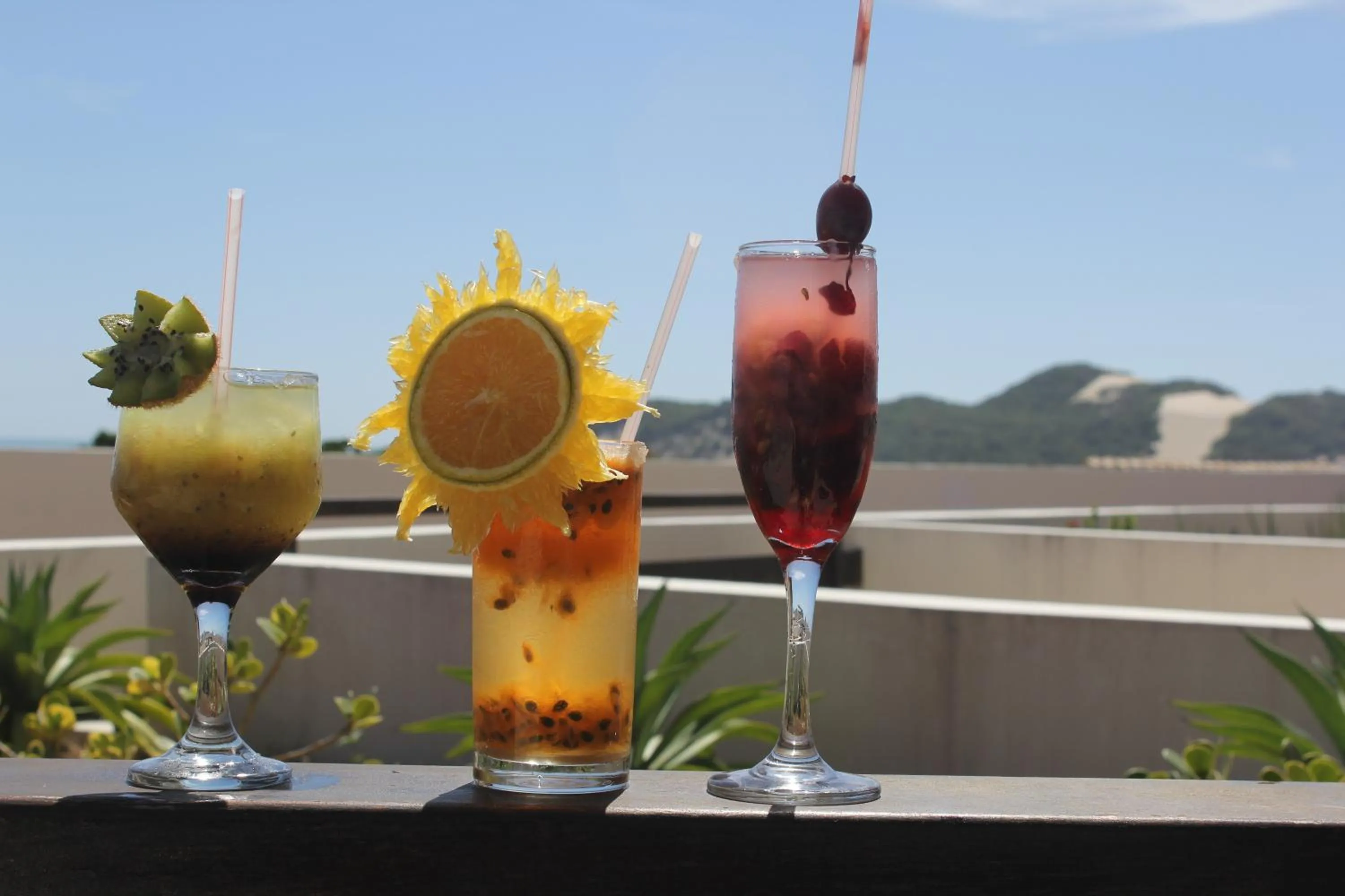 Food and drinks in Garbos Soleil Hotel