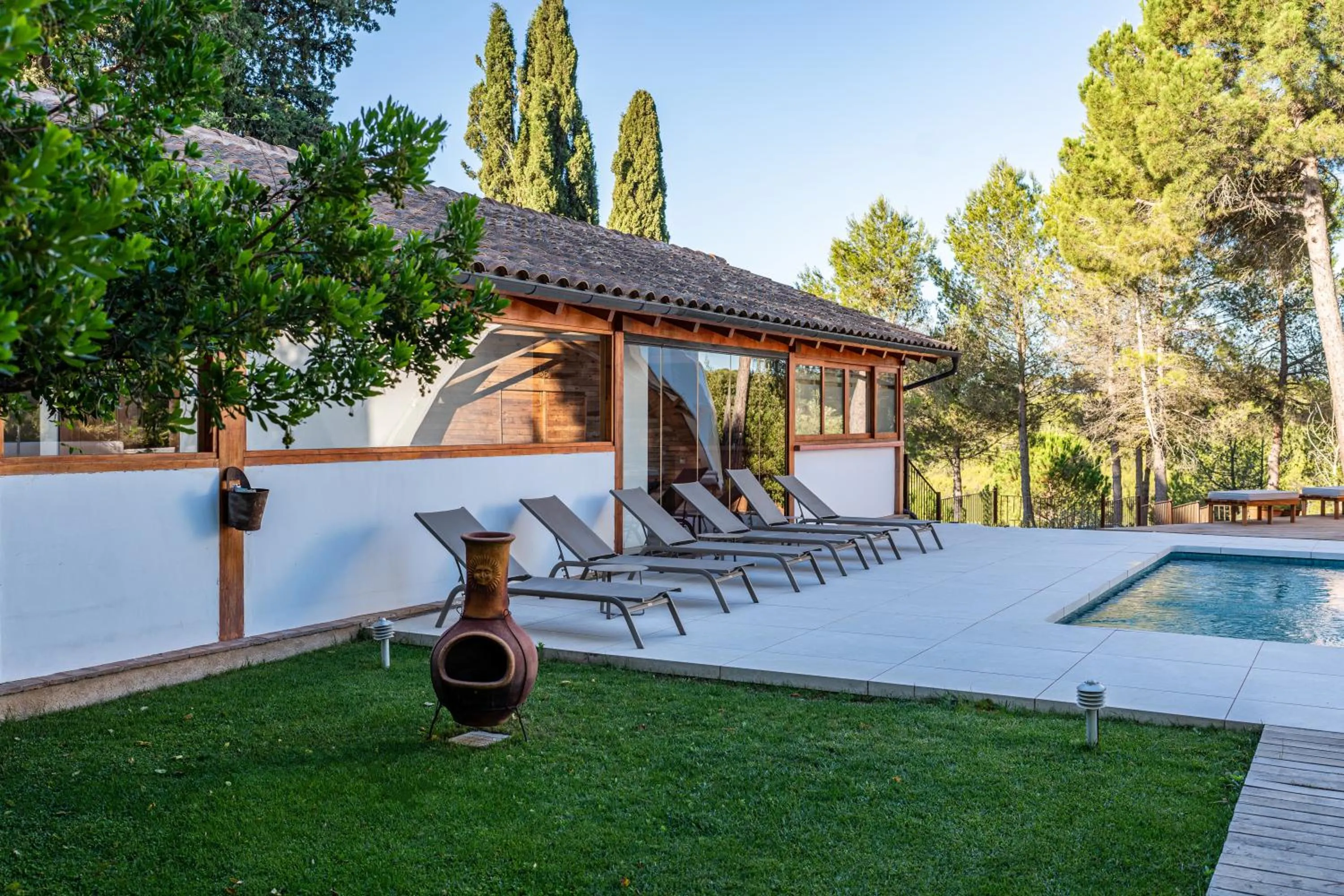 Swimming pool in MasQi, The Energy House