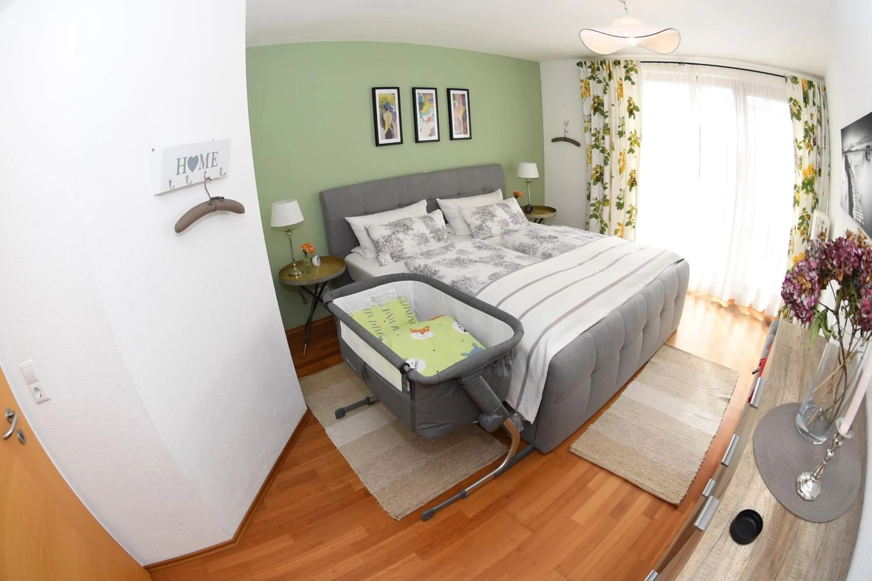 Bedroom, Bed in Sonniges Familien-Nest im Allgäu