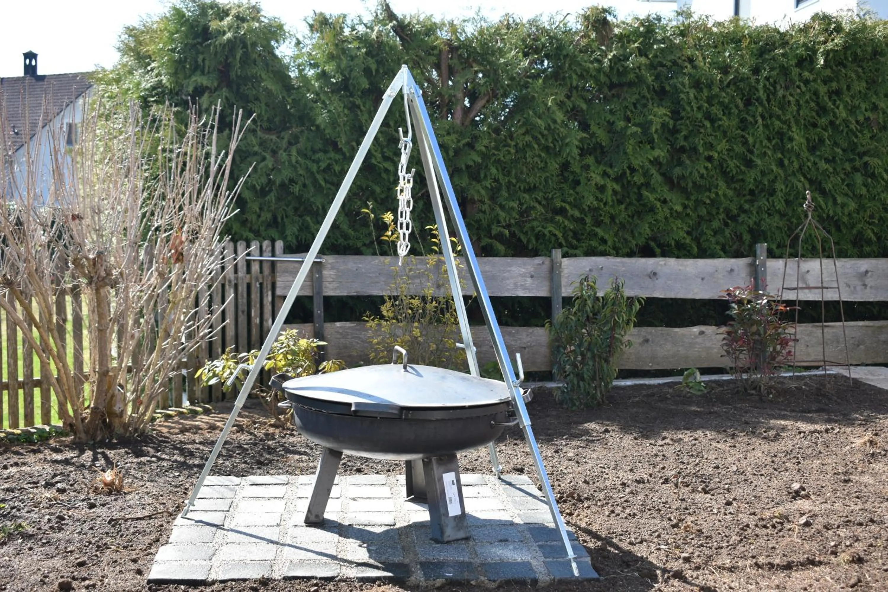Garden view in Sonniges Familien-Nest im Allgäu