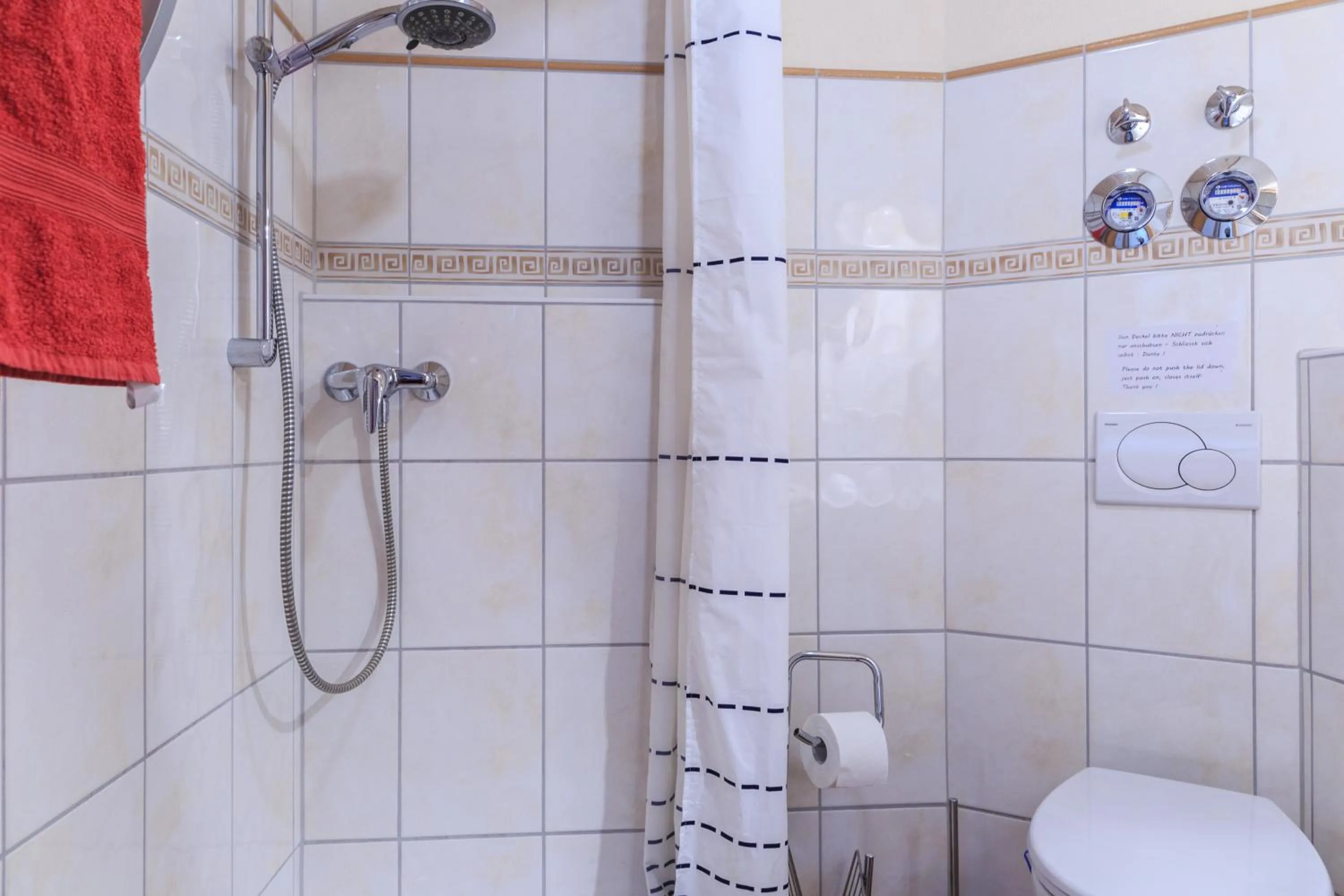 Bathroom in Ferienwohnung Luisa