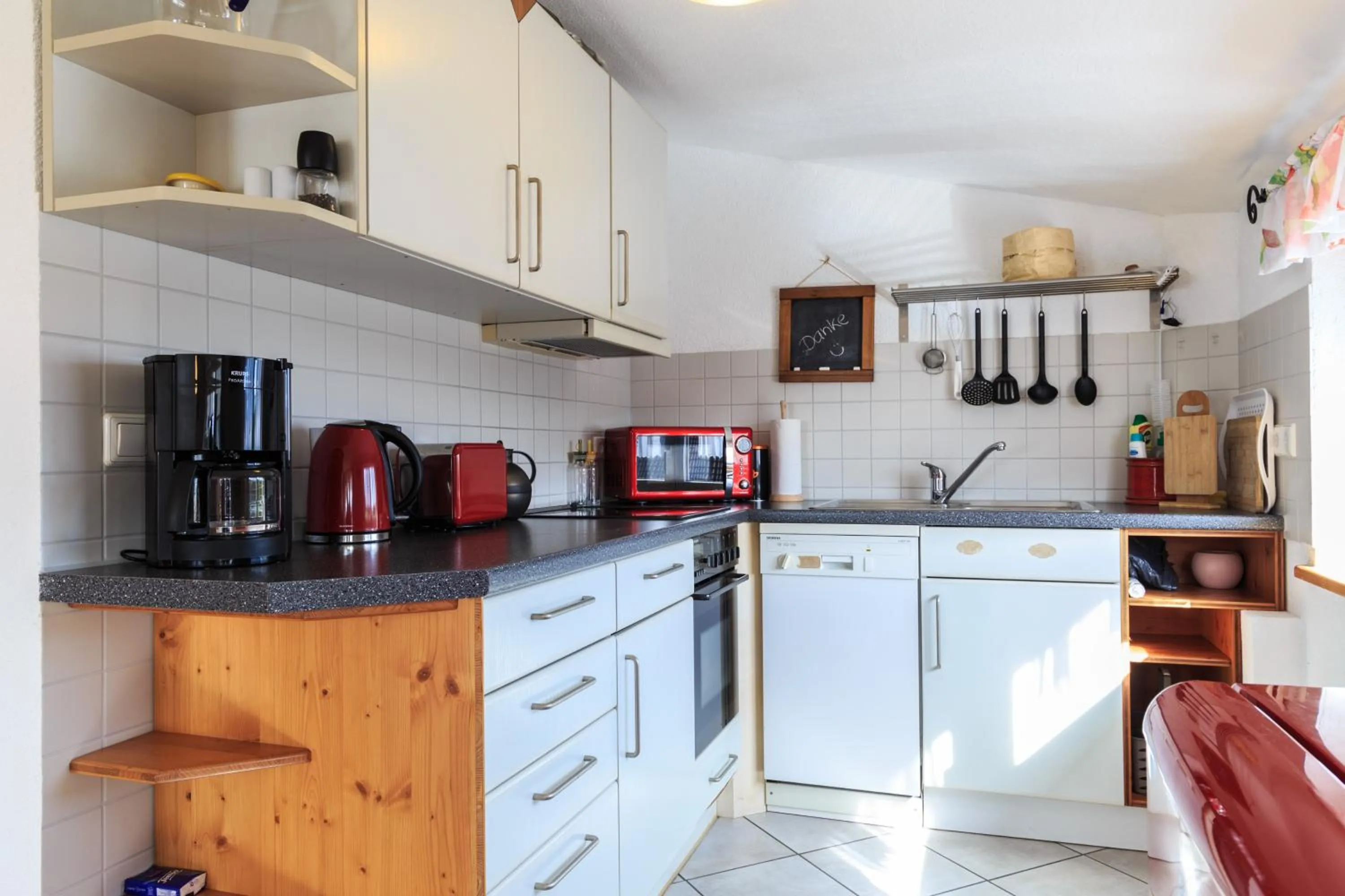 Kitchen or kitchenette in Sonniges Familien-Nest im Allgäu