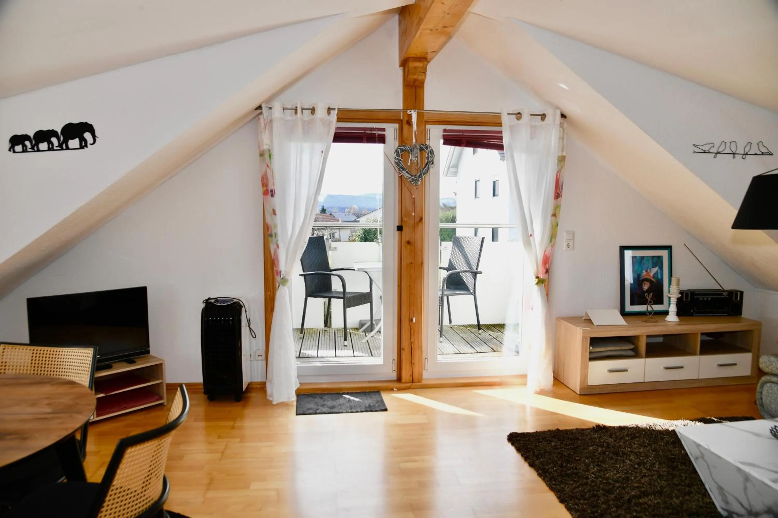 View (from property/room) in Sonniges Familien-Nest im Allgäu