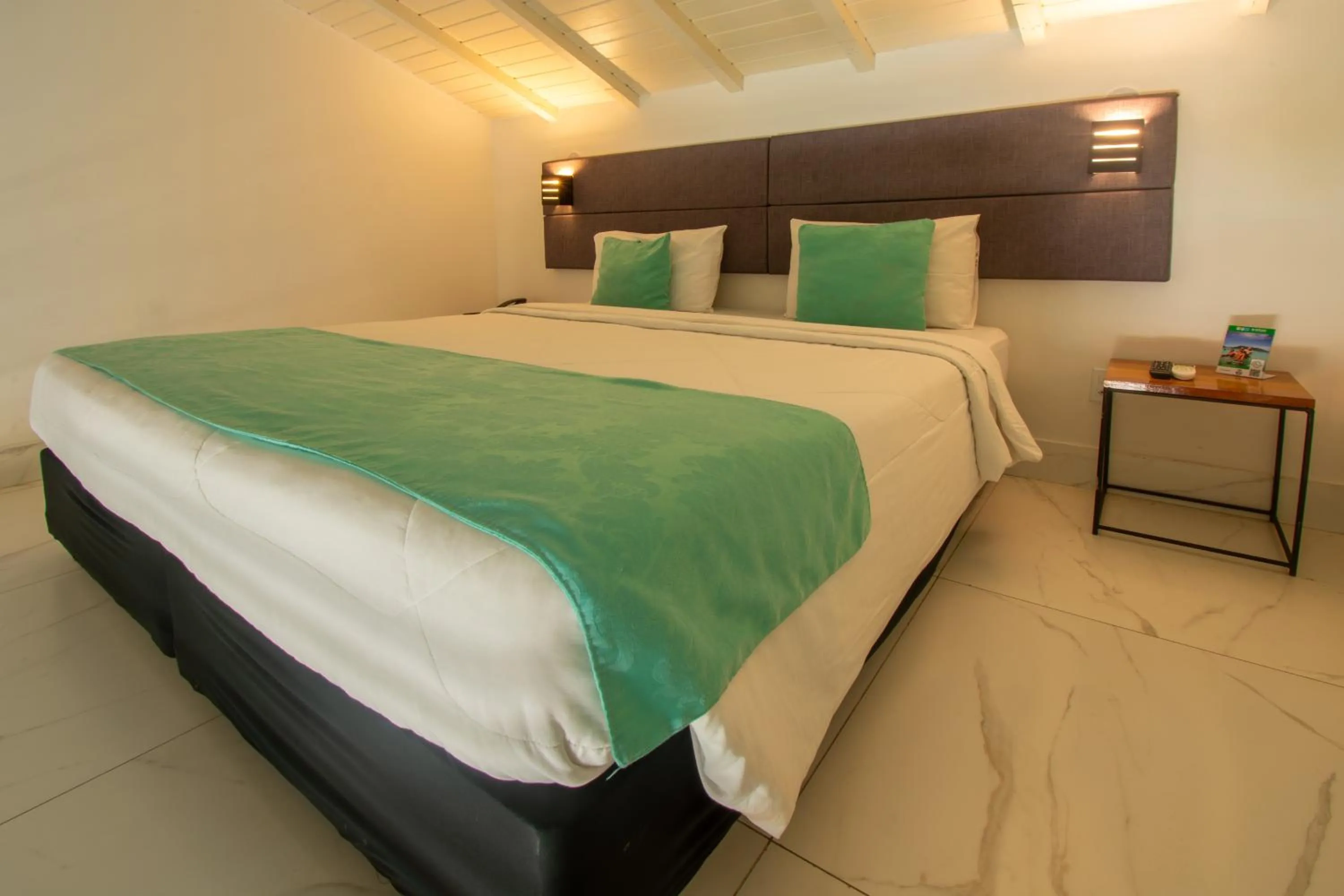 Bed in Pousada Aroma do Mar by Latitud Hoteles