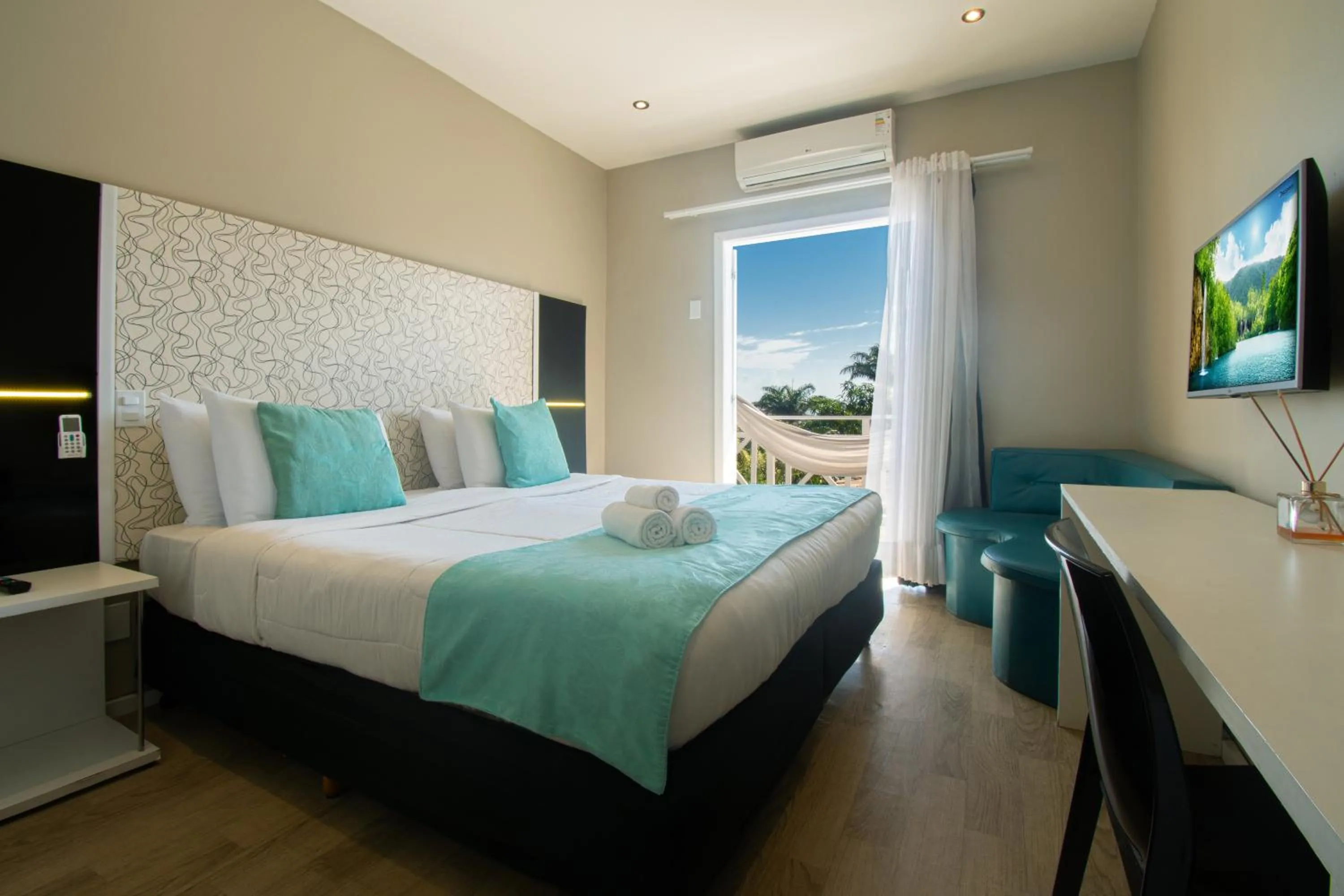 Bed in Pousada Aroma do Mar by Latitud Hoteles