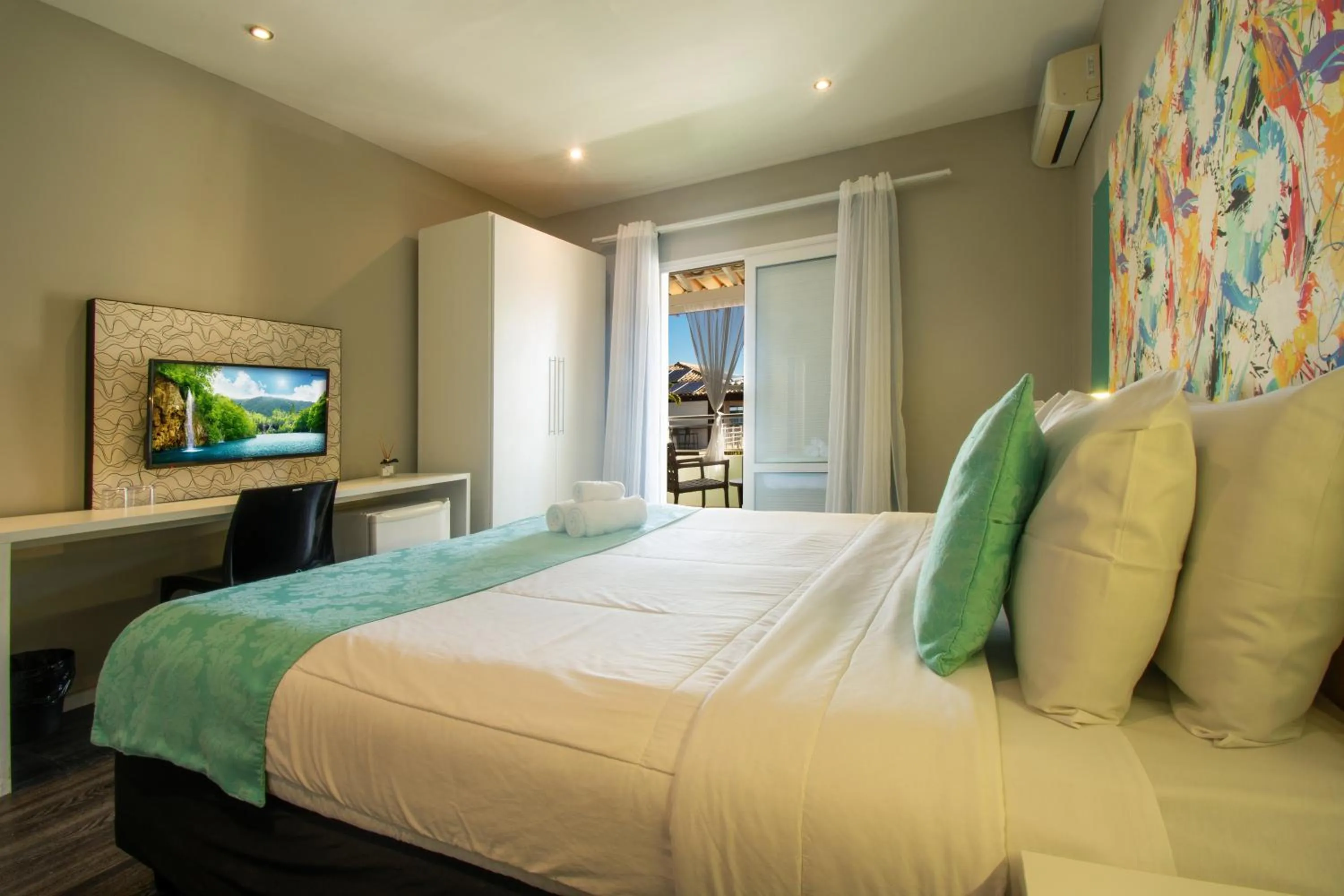 Bed in Pousada Aroma do Mar by Latitud Hoteles