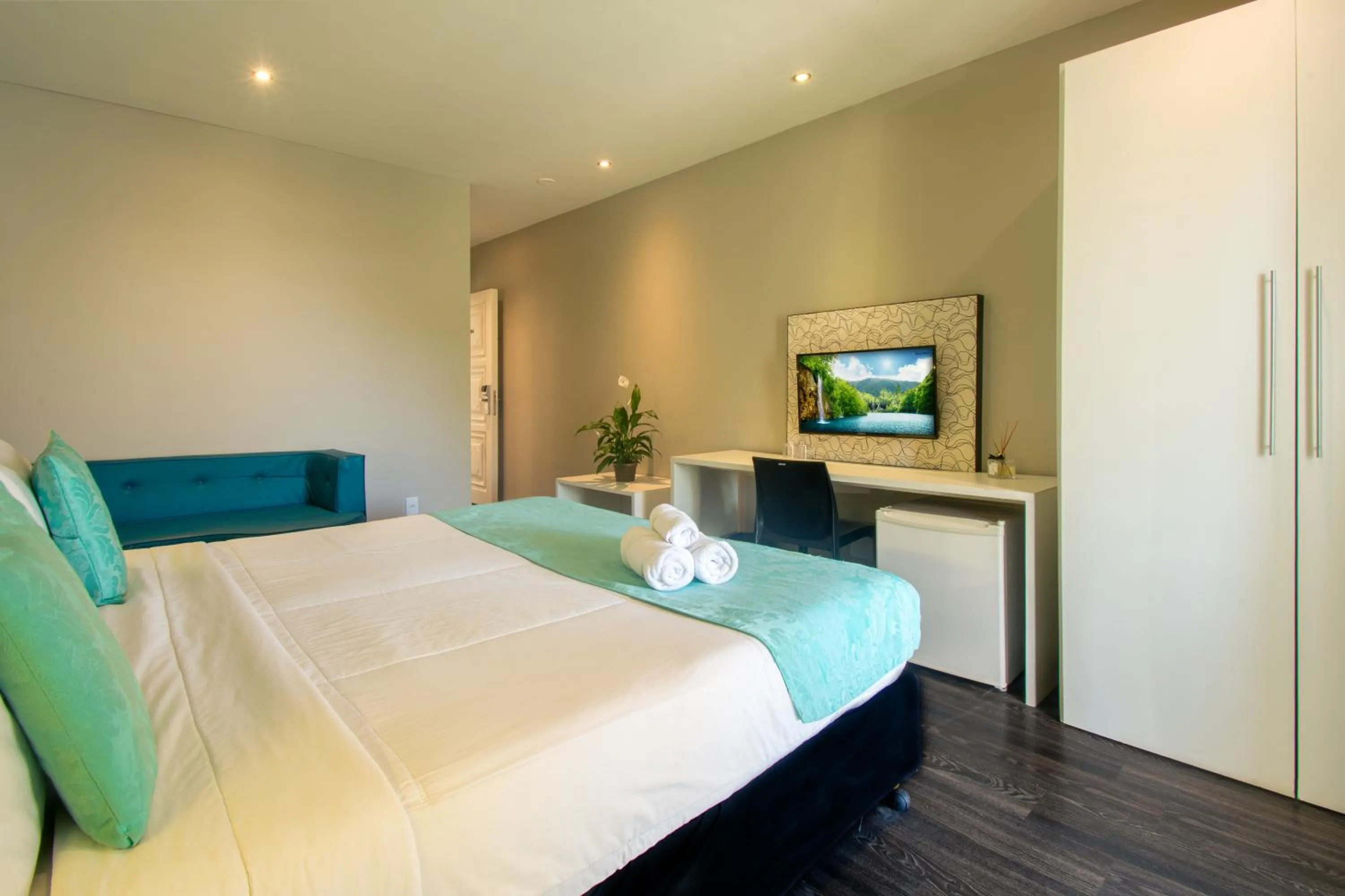 Bed in Pousada Aroma do Mar by Latitud Hoteles