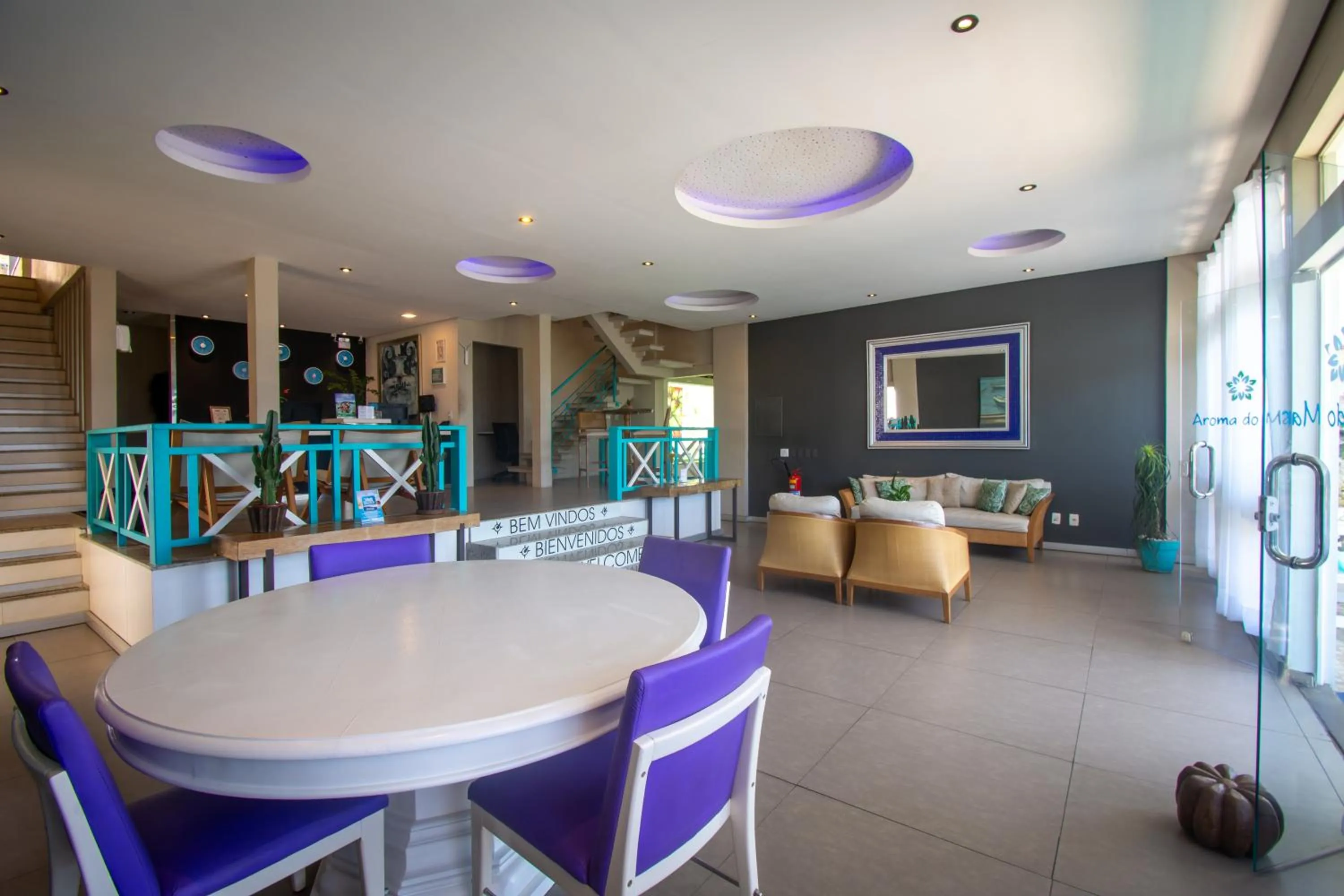 Lobby or reception in Pousada Aroma do Mar by Latitud Hoteles