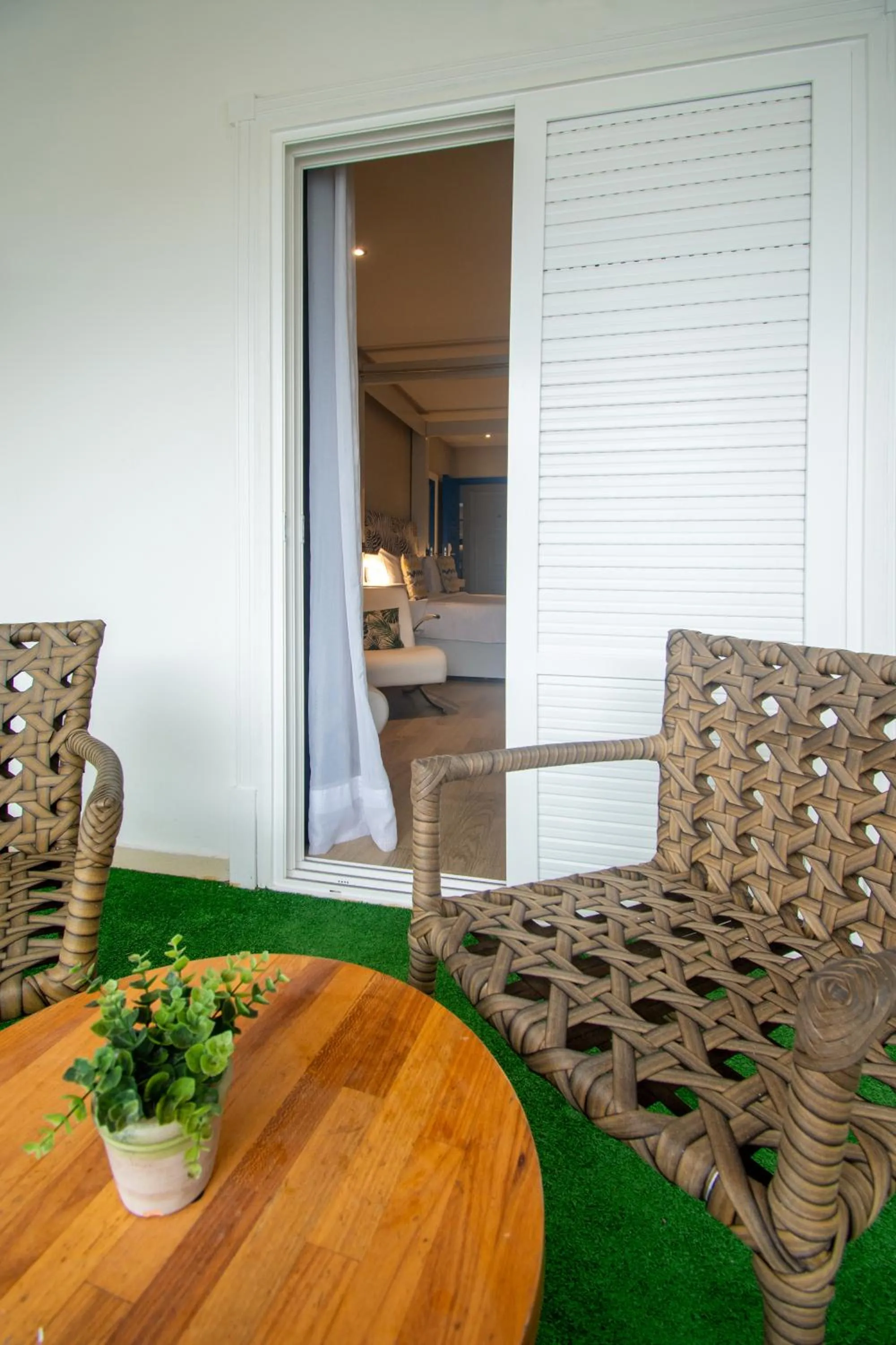 Seating area in Pousada Aroma do Mar by Latitud Hoteles