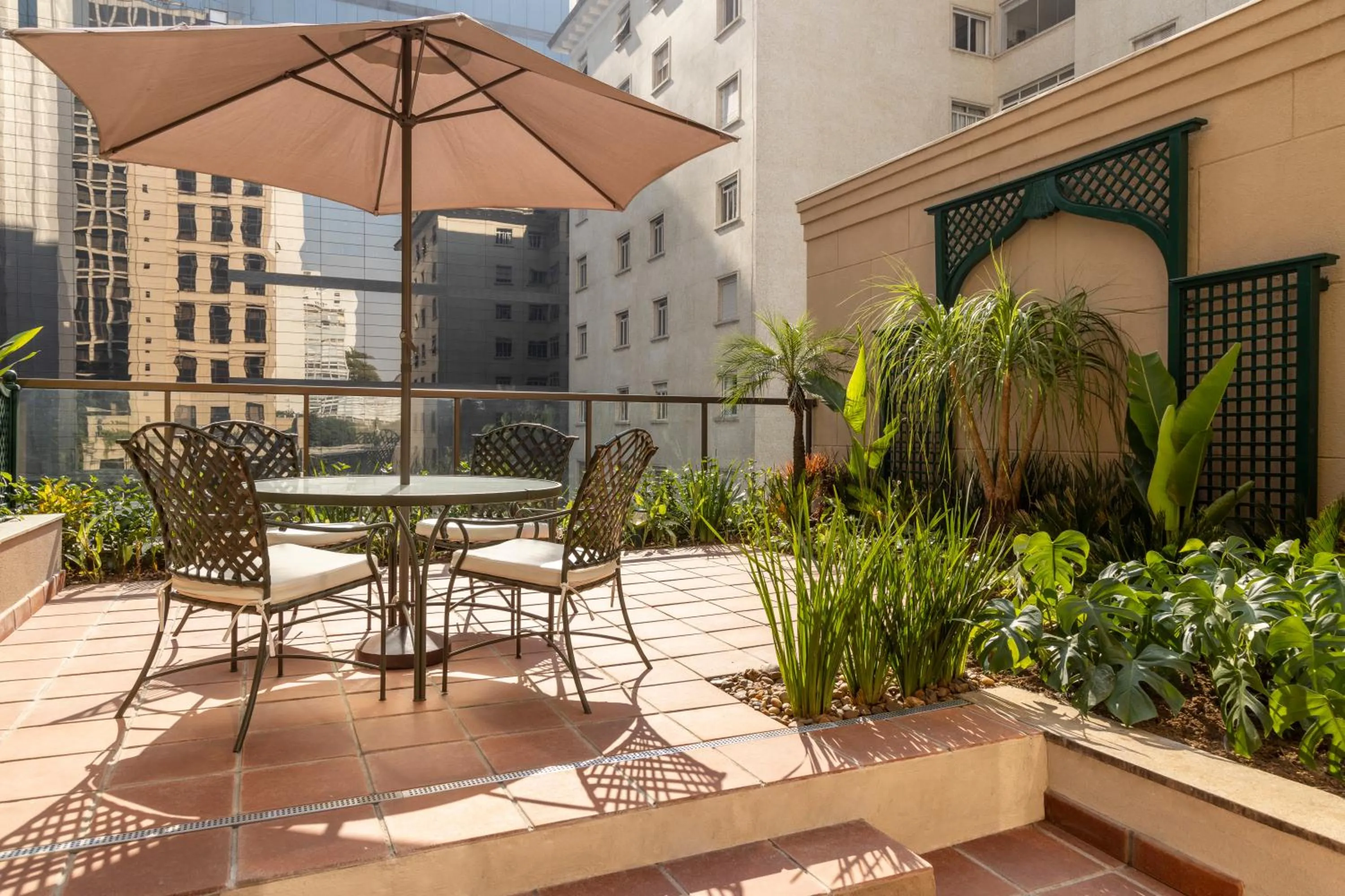 Balcony/Terrace in L'Hotel PortoBay São Paulo