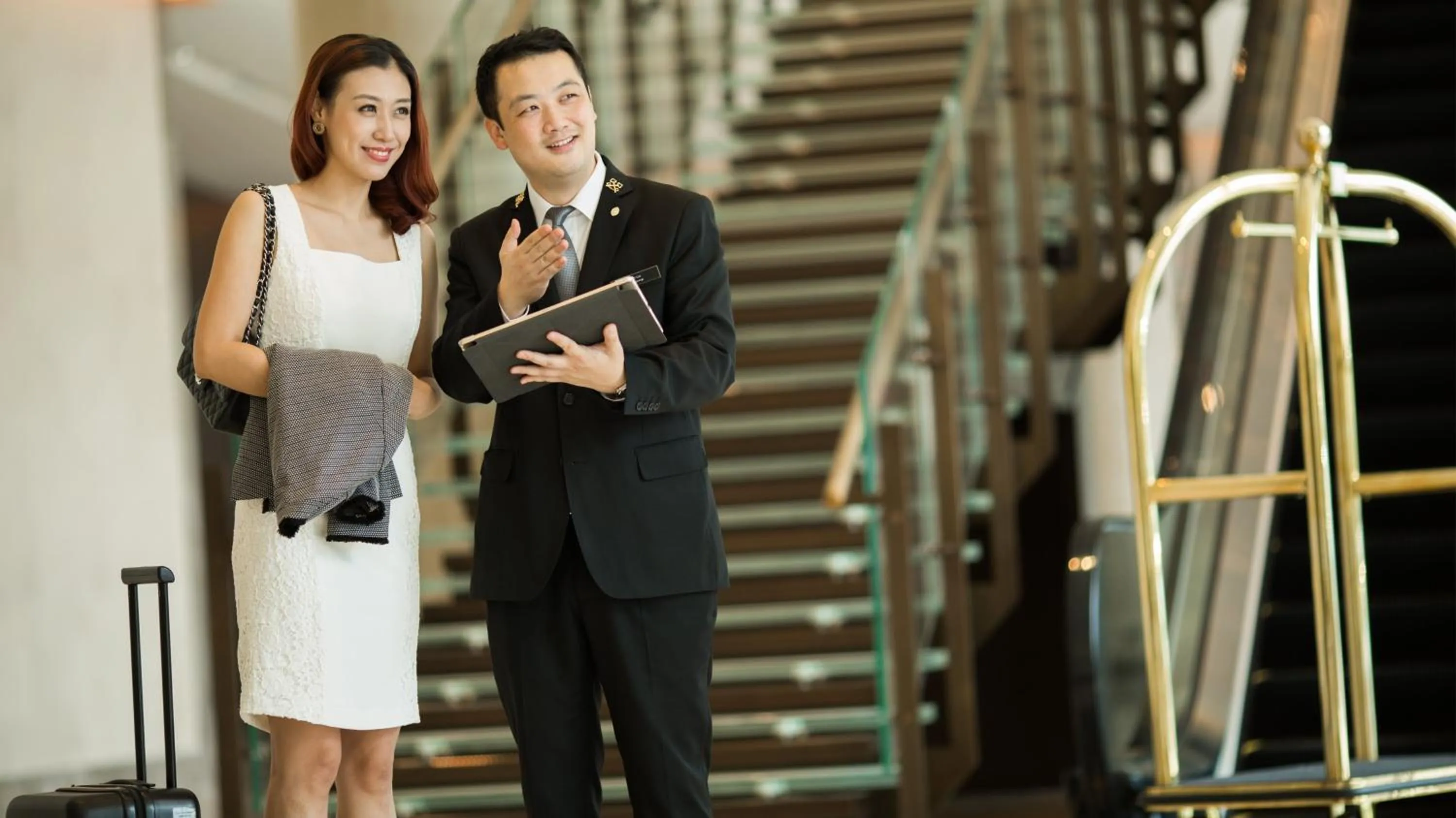 Property building in InterContinental Shanghai Hongqiao NECC by IHG