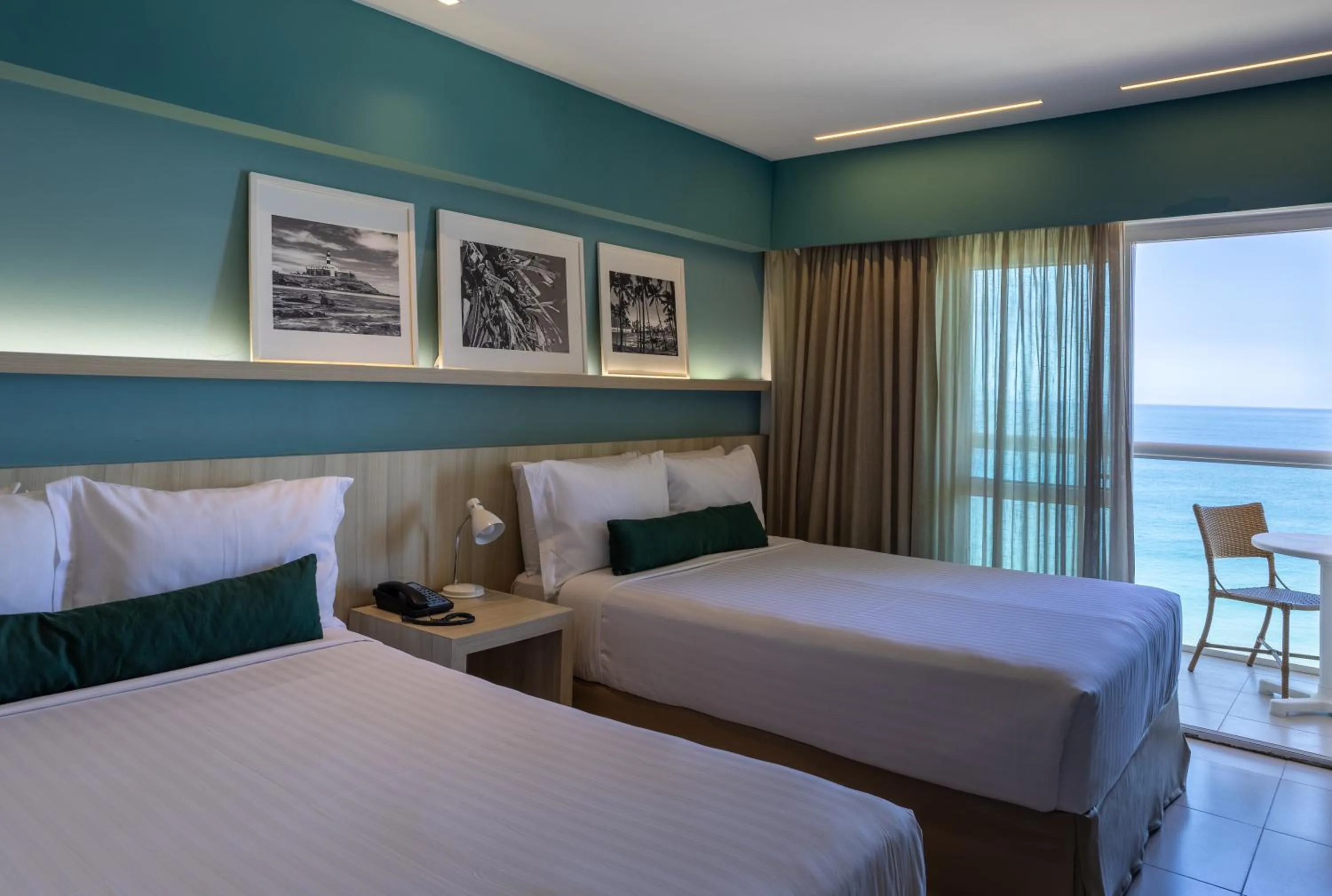 Bed in Monte Pascoal Praia Hotel Salvador