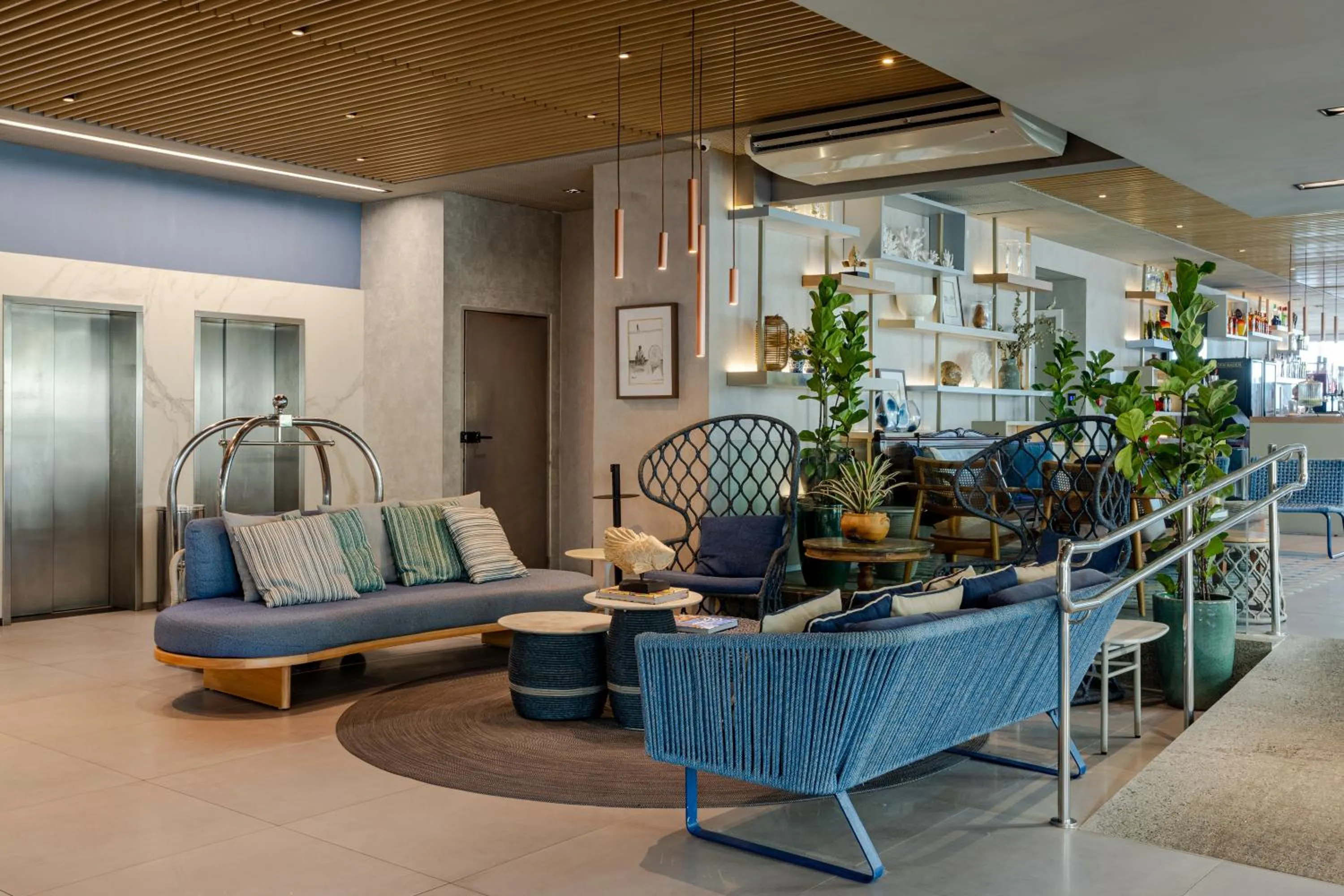 Living room in Monte Pascoal Praia Hotel Salvador