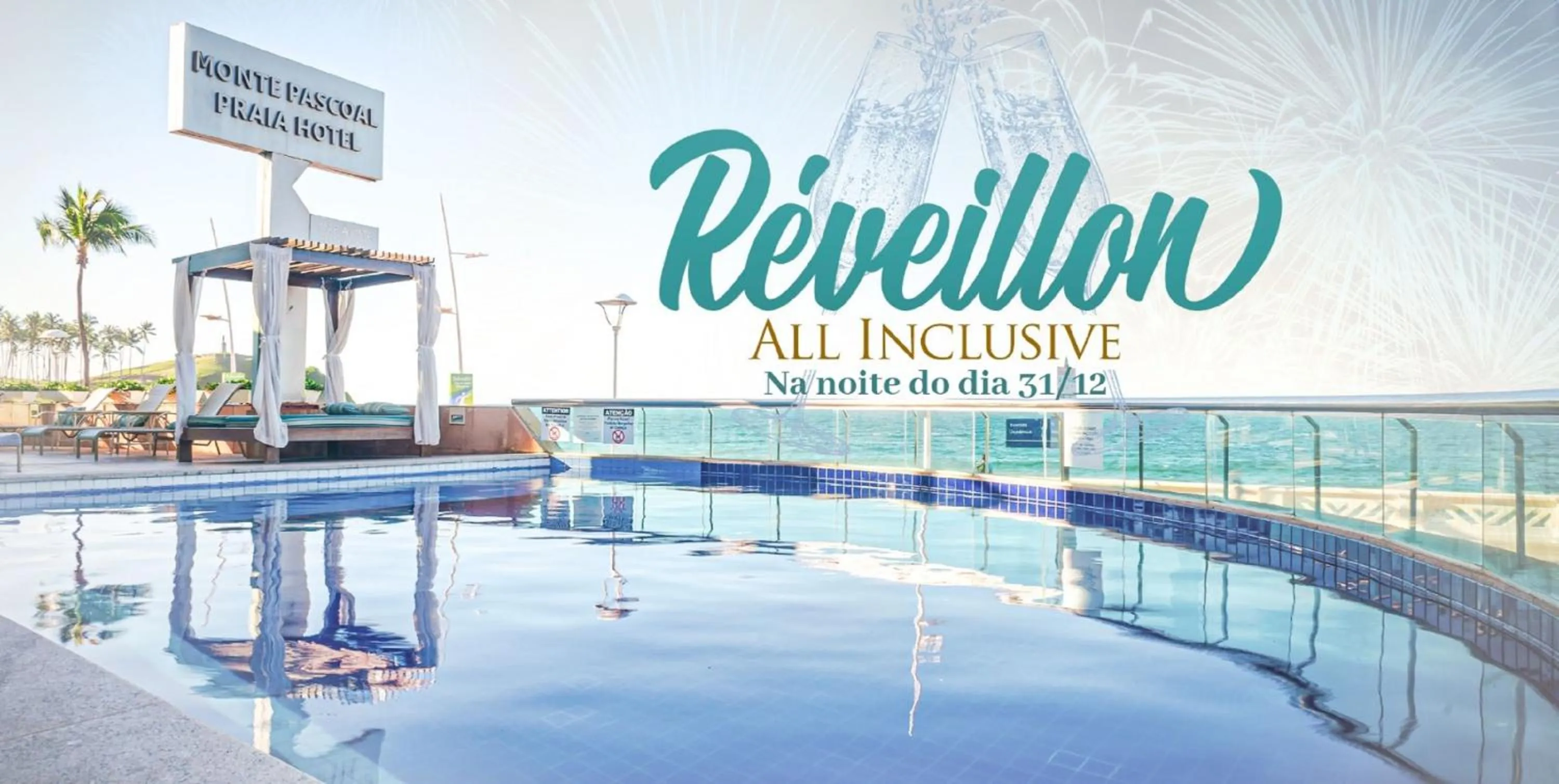 Swimming pool in Monte Pascoal Praia Hotel Salvador