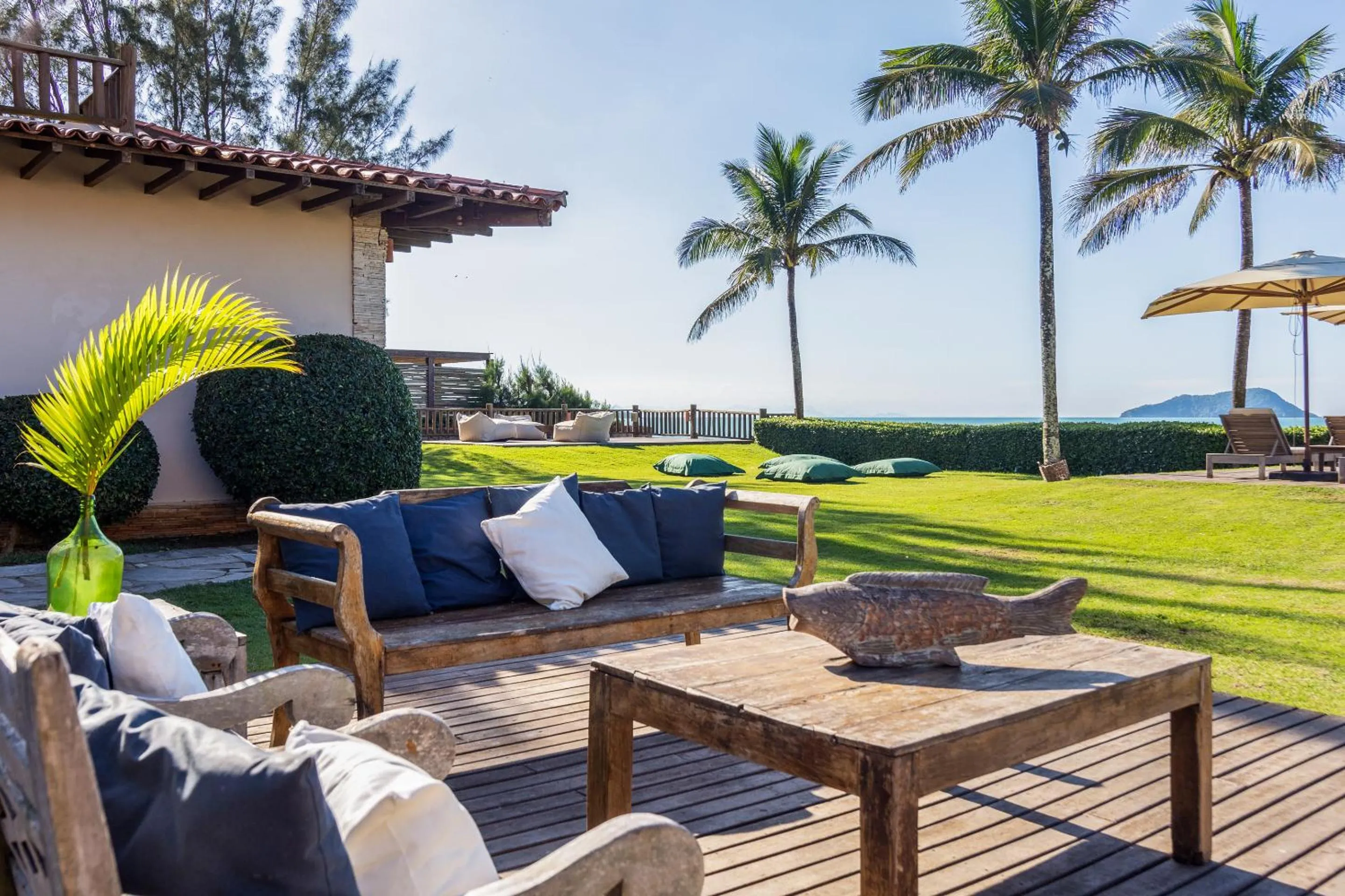 Seating area in Villa Rasa