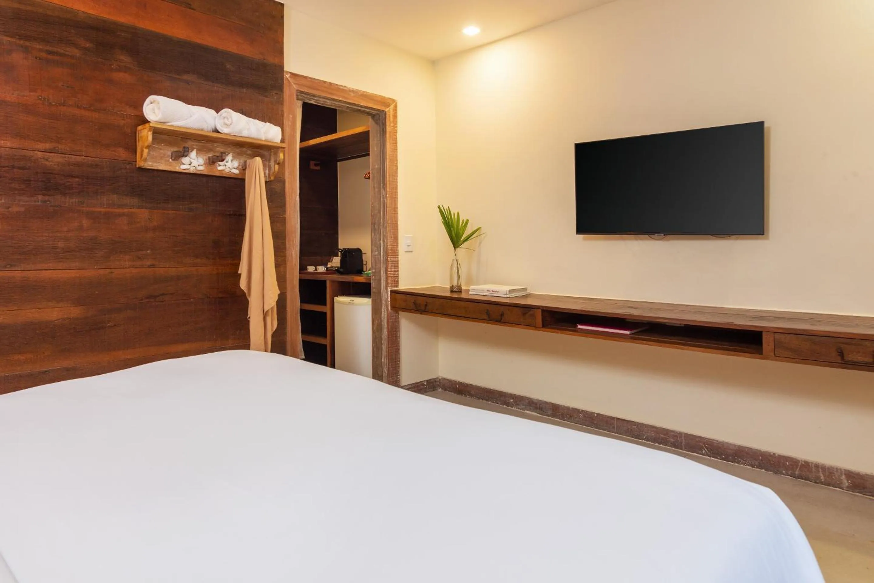 TV and multimedia, Bed in Villa Rasa