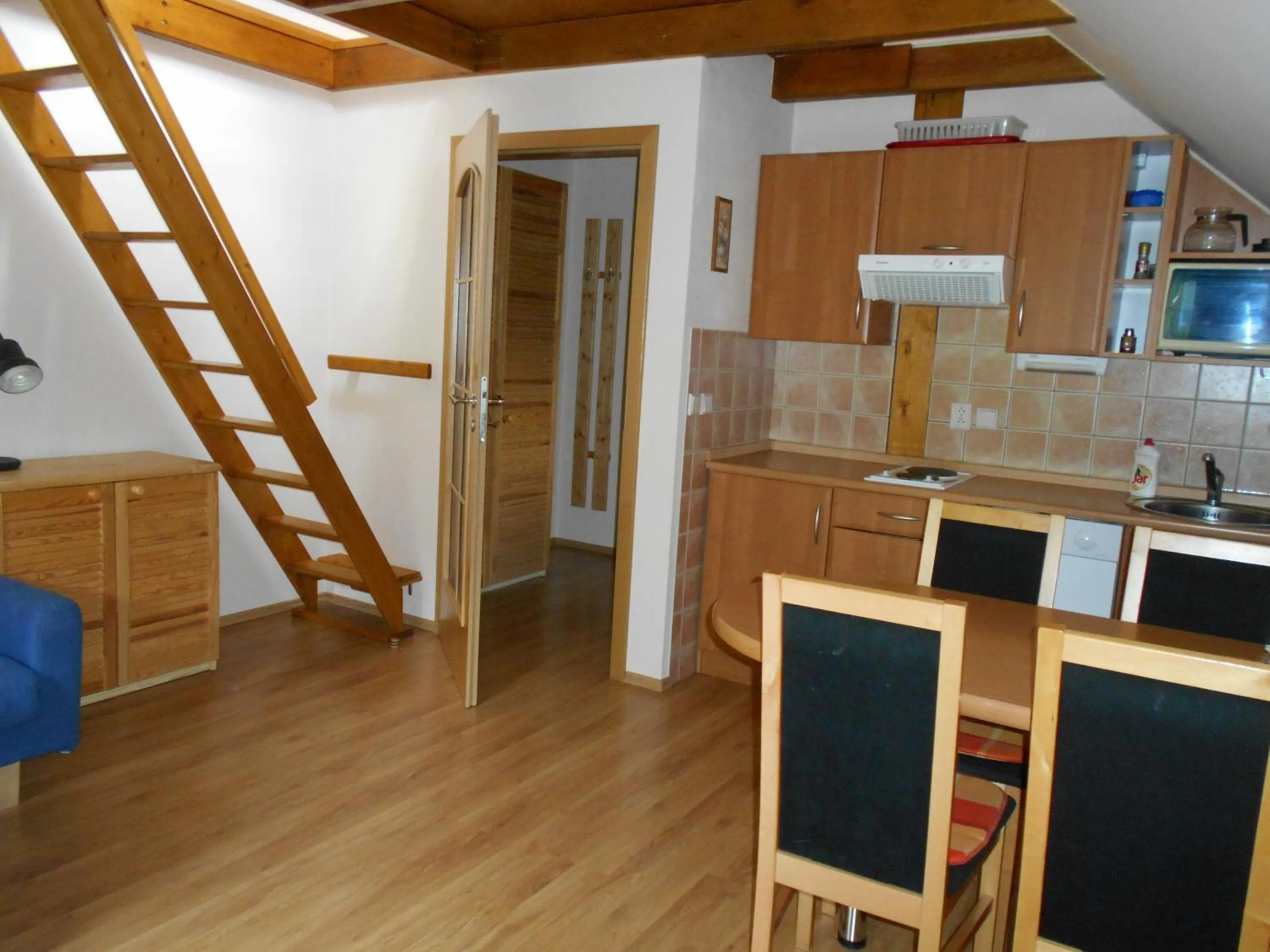 Kitchen or kitchenette in Apartmány Base Camp