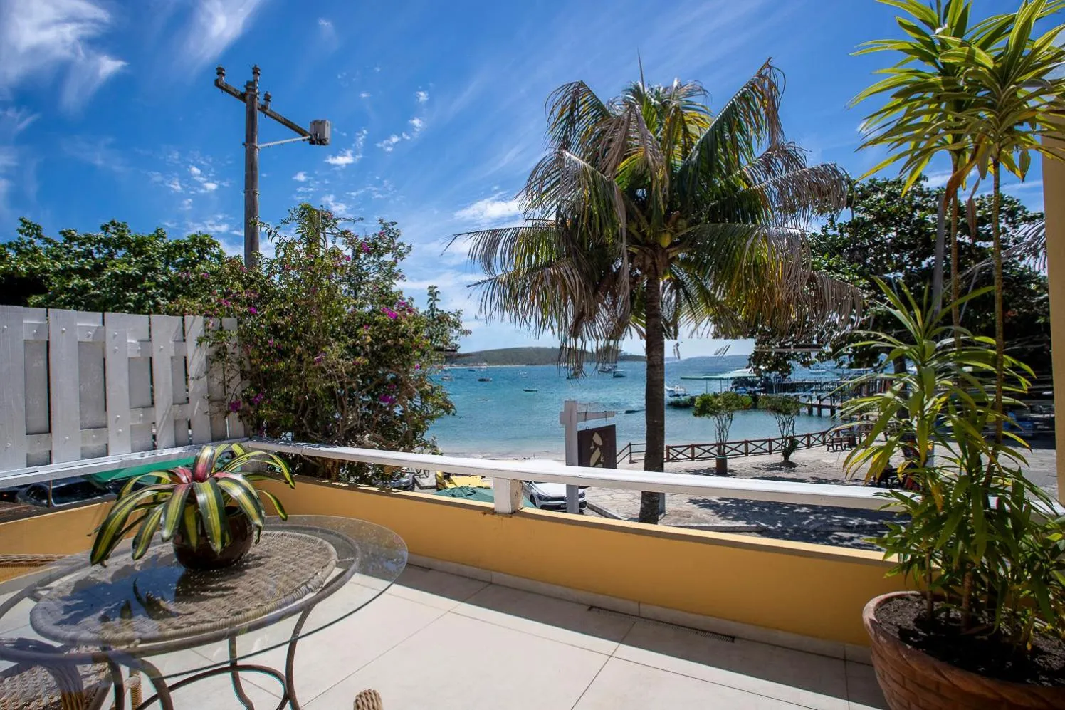 Balcony/Terrace in Pousada Baía Bonita