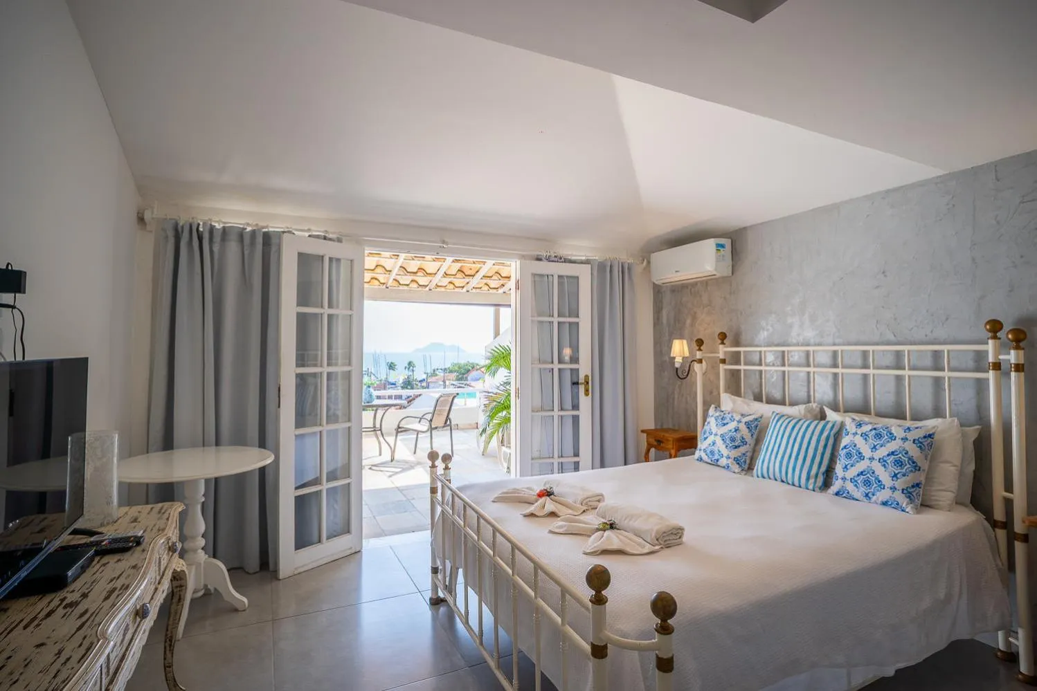 TV and multimedia, Bed in Pousada Baía Bonita