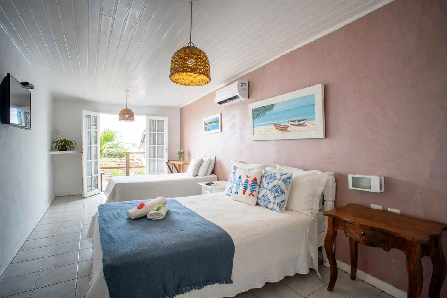 Bedroom, Bed in Pousada Baía Bonita