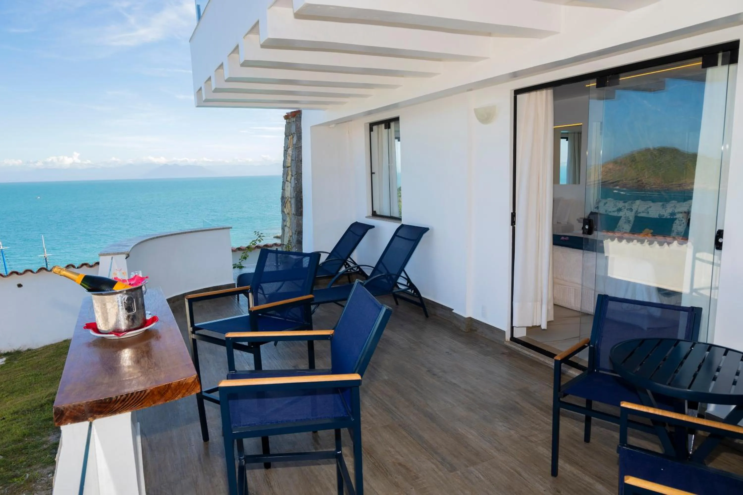 Balcony/Terrace in Colonna Park Hotel