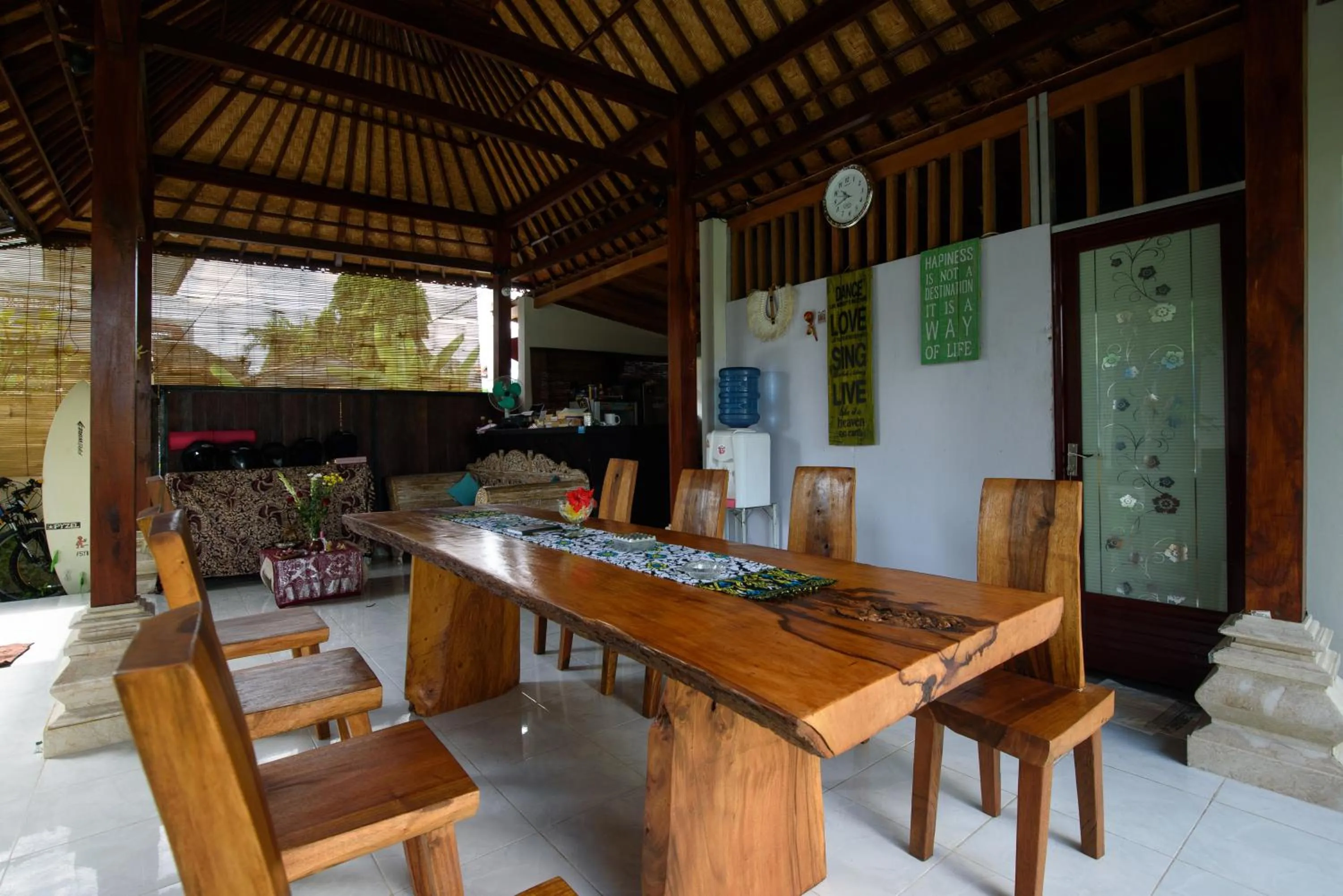 Library in Asung Guesthouse