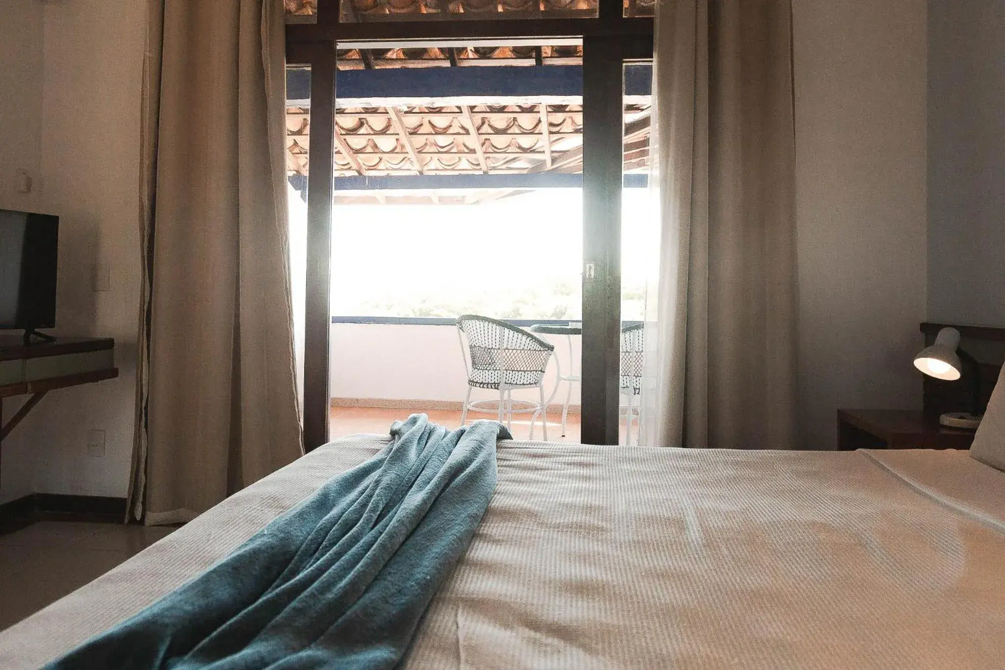 Deluxe Double Room with Sea View in Colonna Galapagos Garden Hotel Deluxe Double Room with Sea View in Colonna Galapagos Garden Hotel