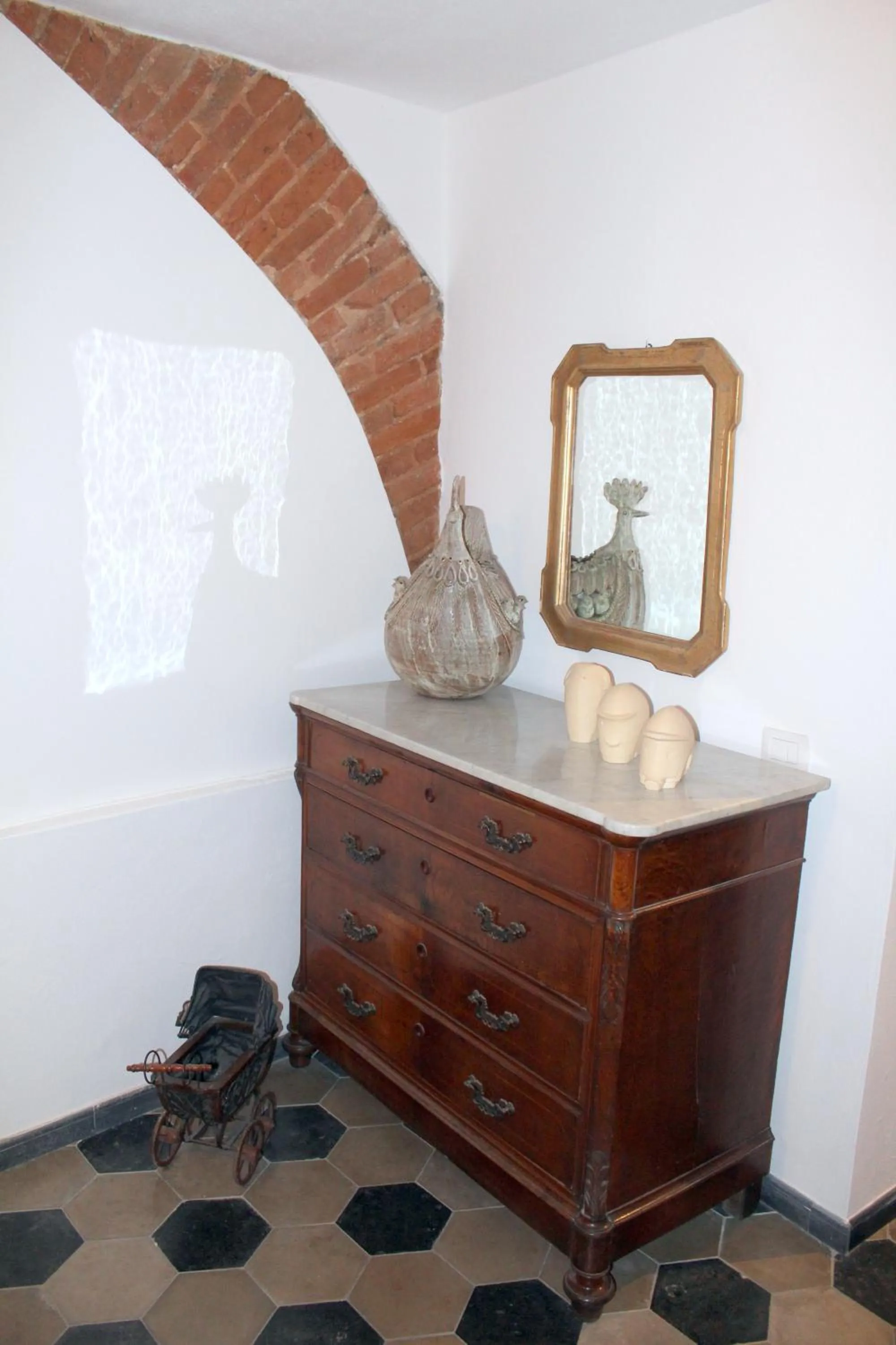 Decorative detail in Eleonora Room & Breakfast