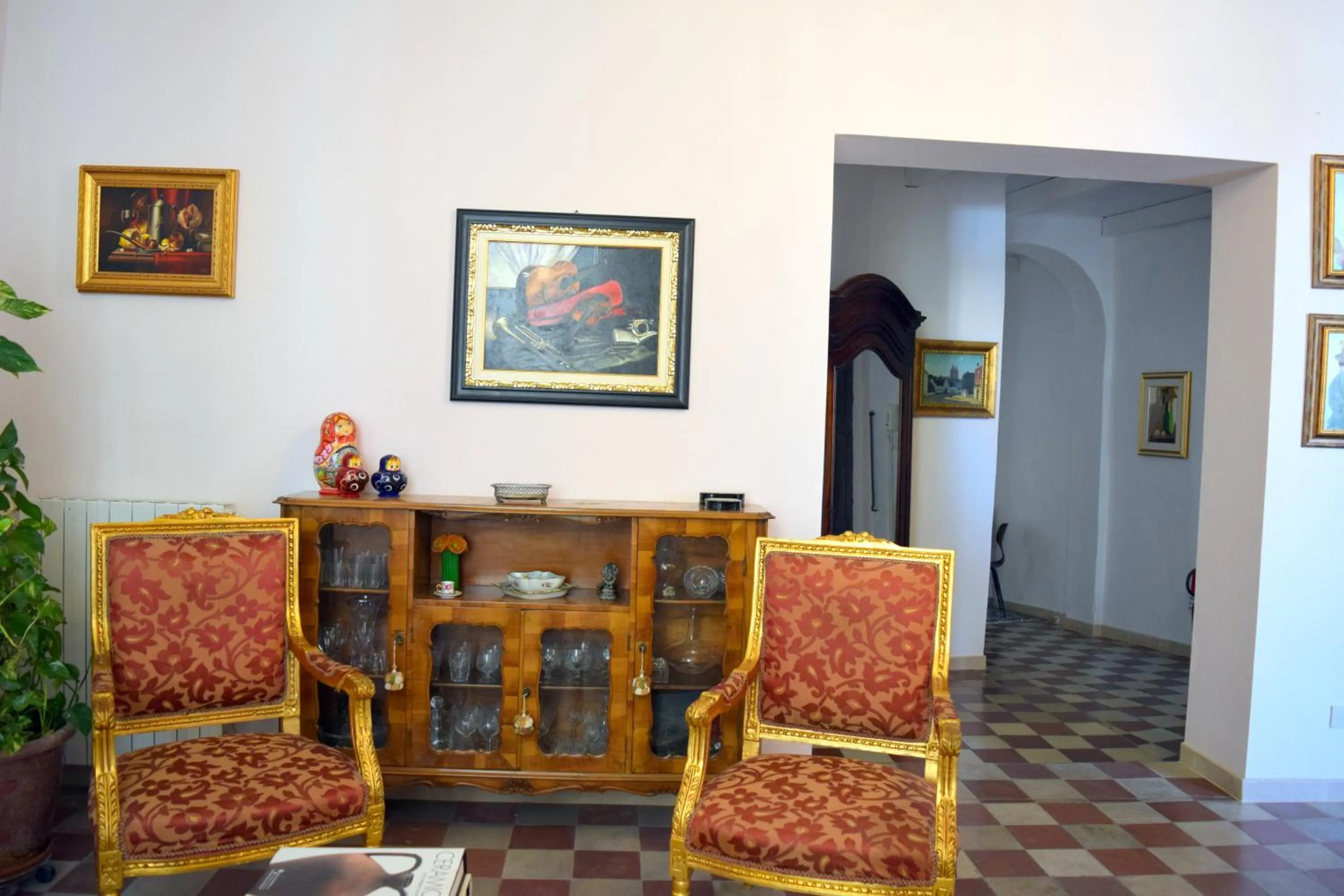 Communal lounge/ TV room in Eleonora Room & Breakfast