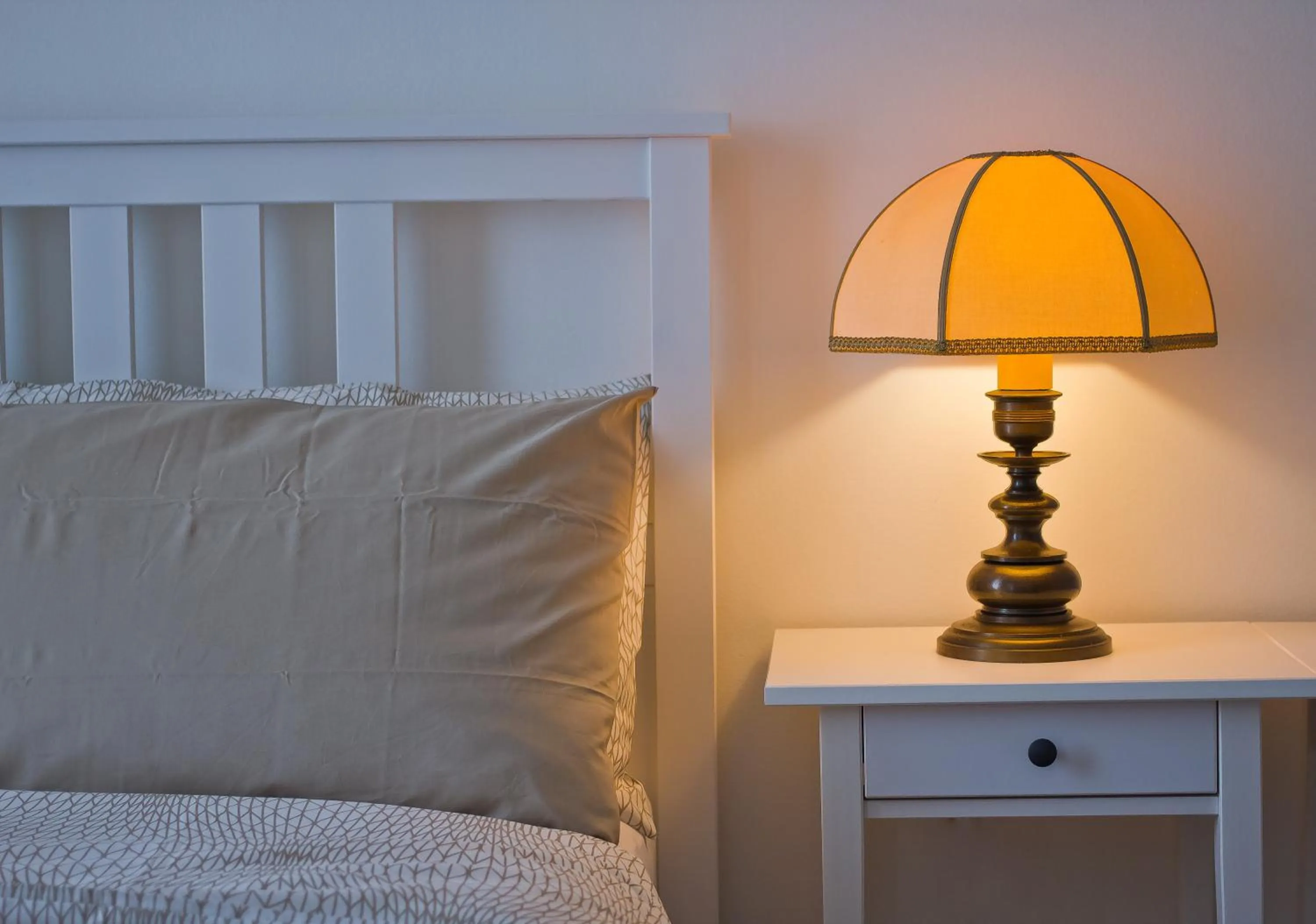 Bed in Golden Rooms Bed & Breakfast