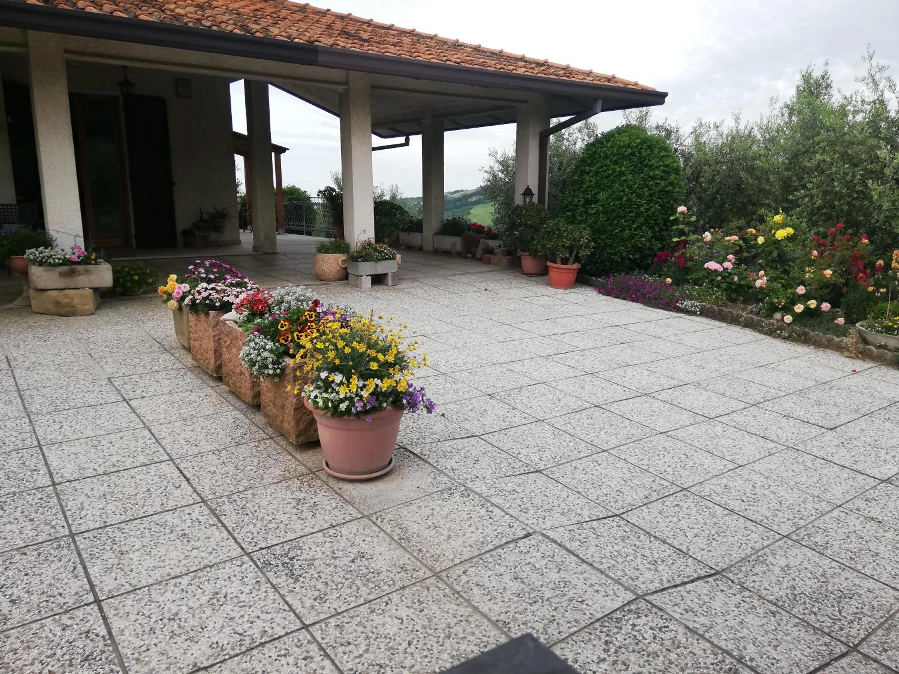 Garden in B&B RIPALTA