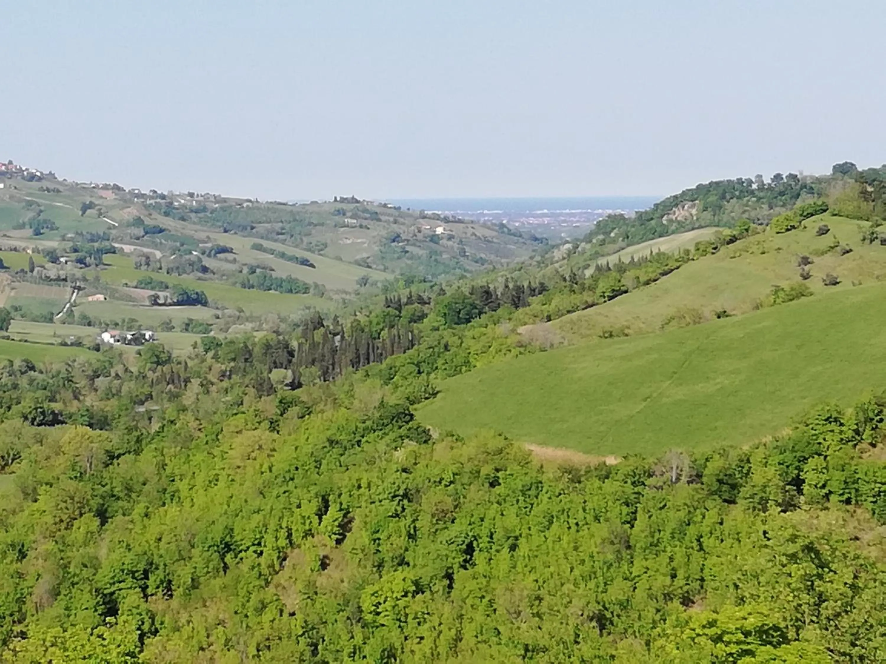 Natural landscape in B&B RIPALTA