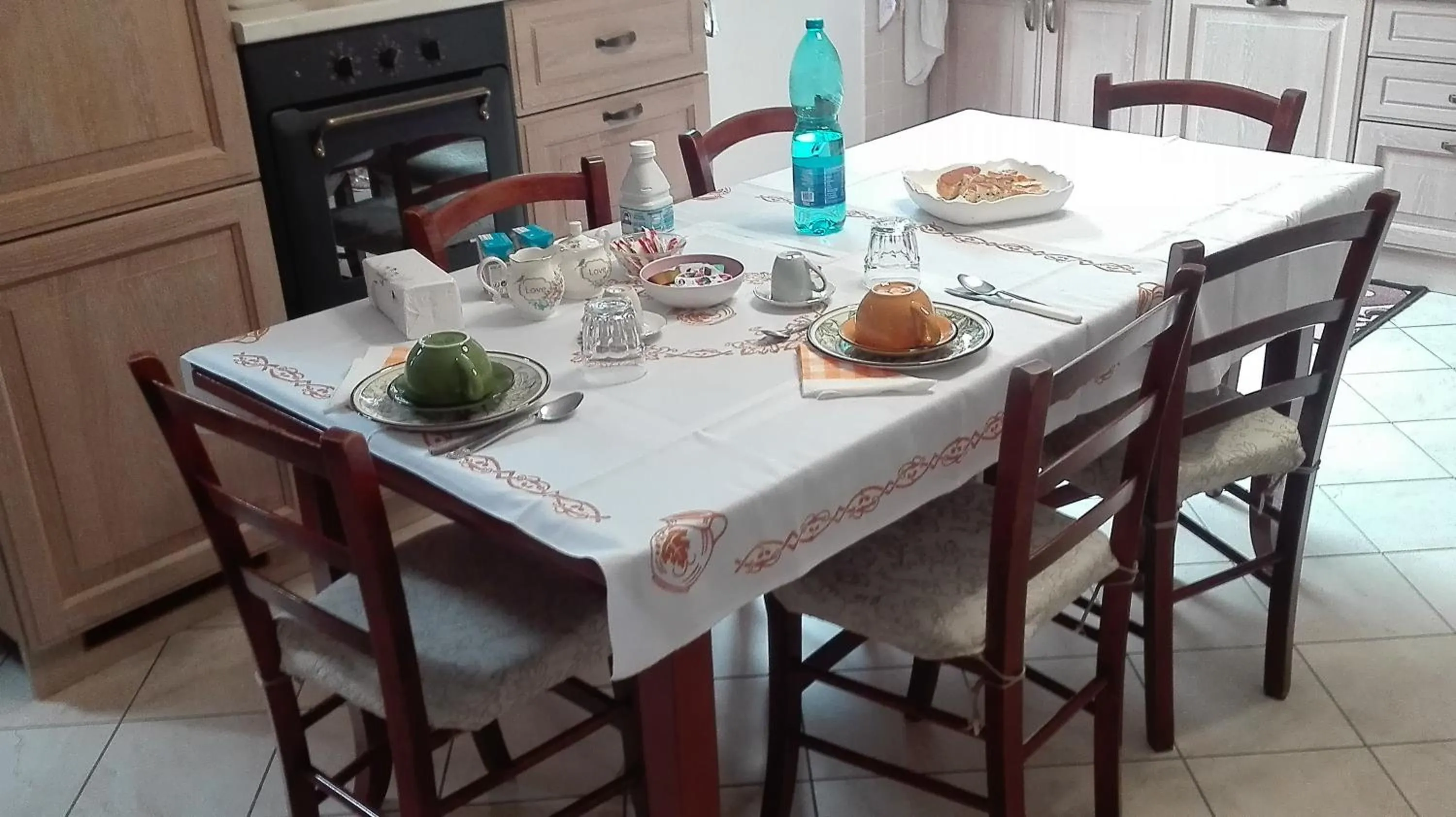 Food and drinks in B&B RIPALTA