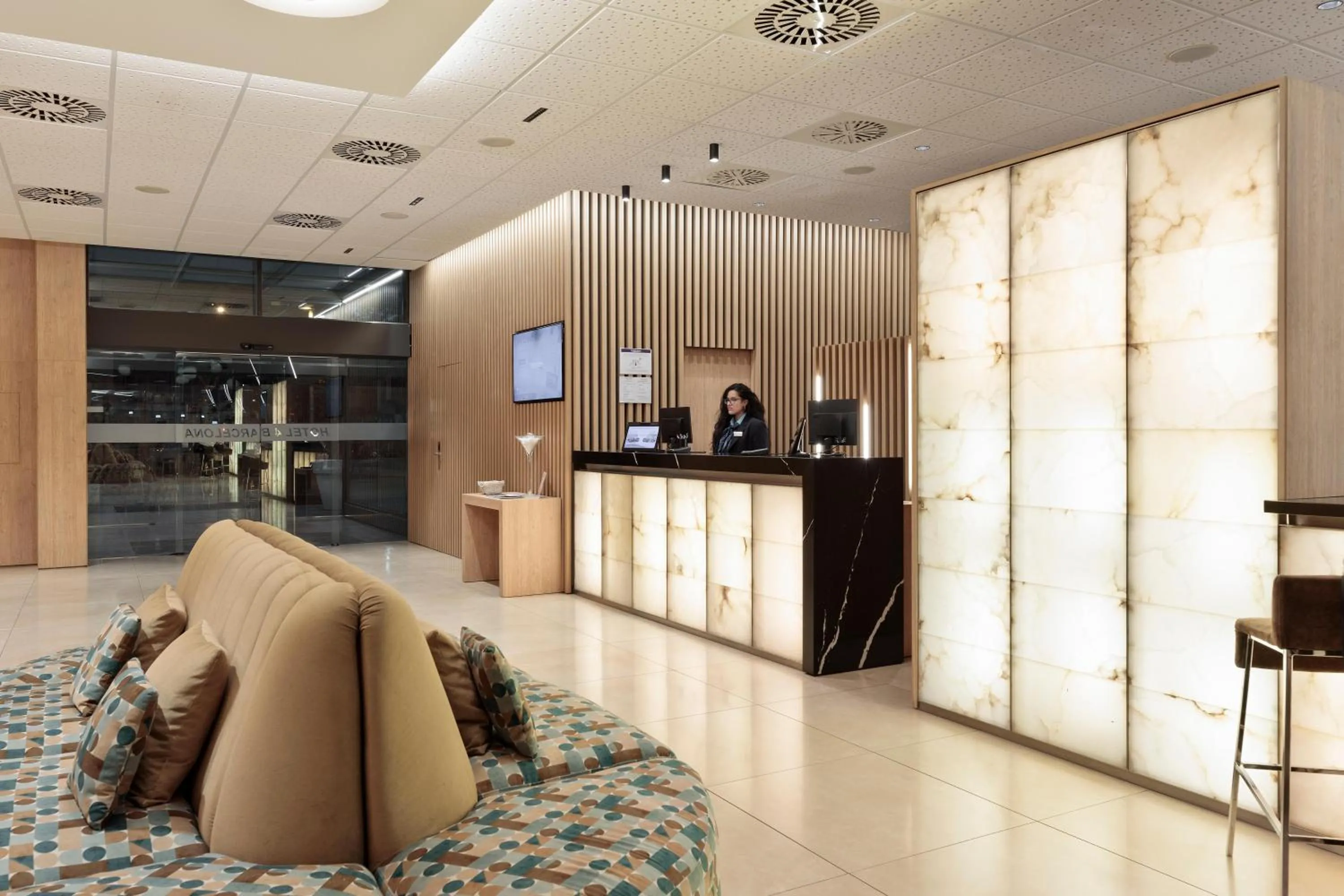 Lobby or reception in Hotel Best 4 Barcelona