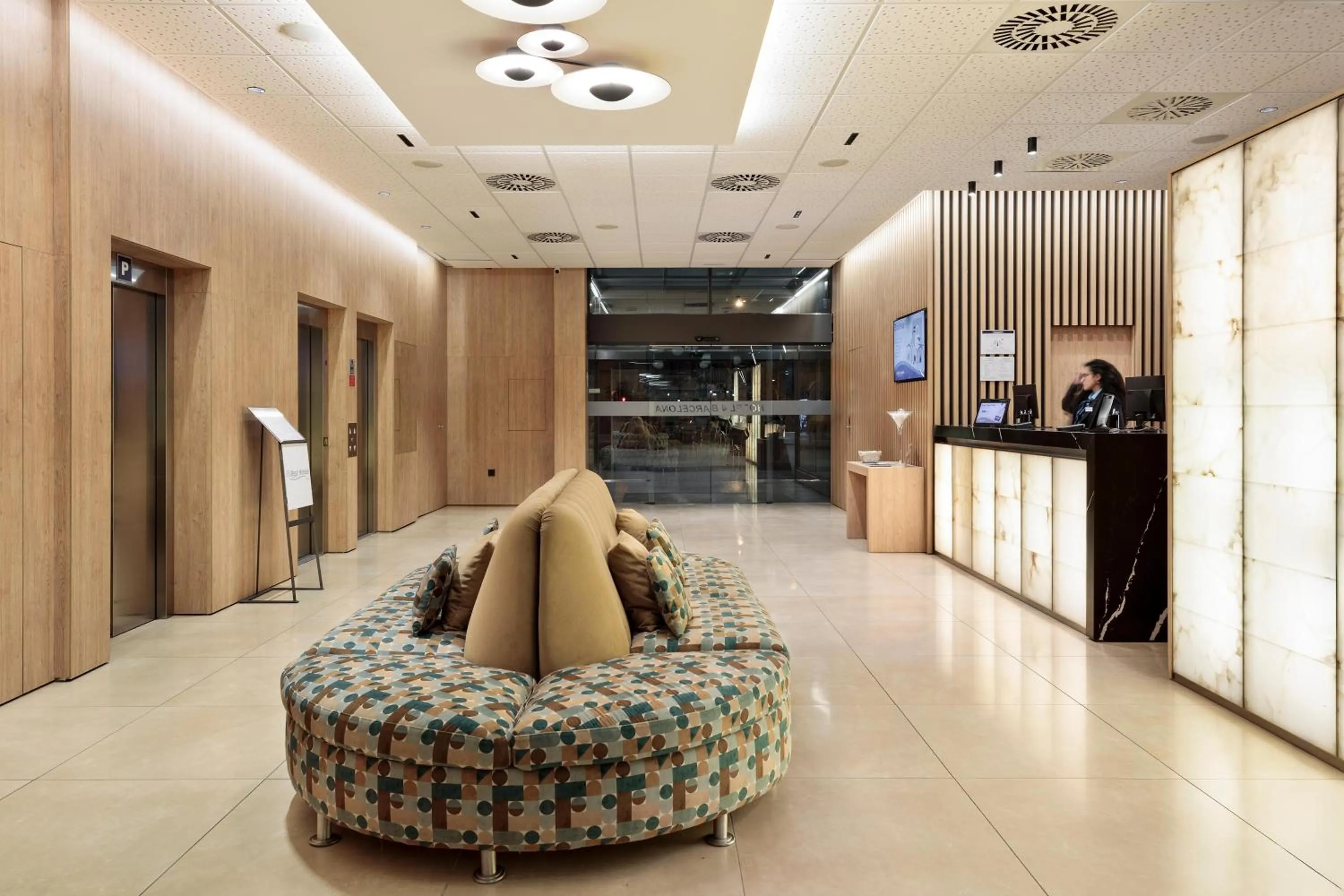 Lobby or reception in Hotel Best 4 Barcelona