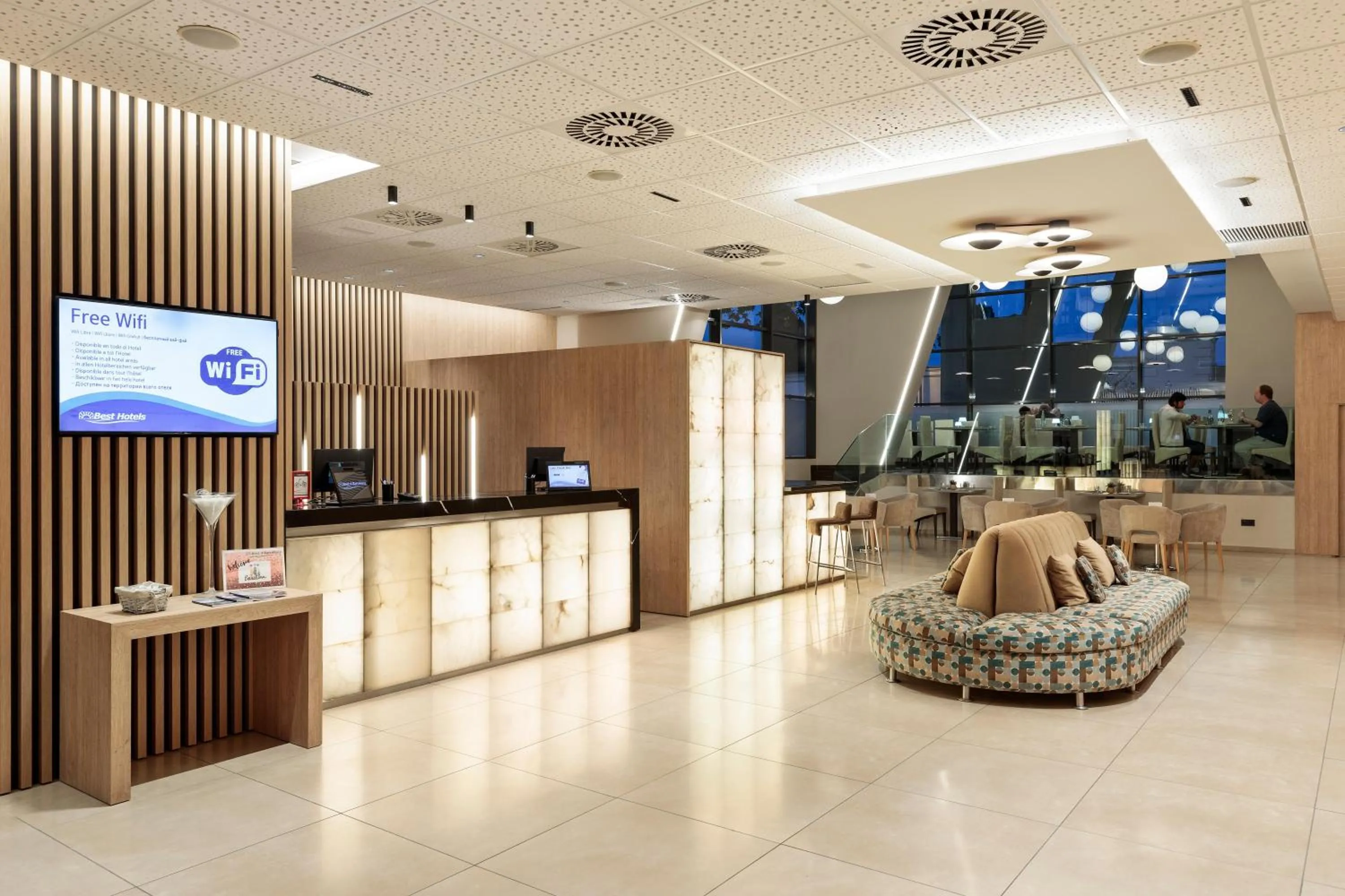 Lobby or reception in Hotel Best 4 Barcelona