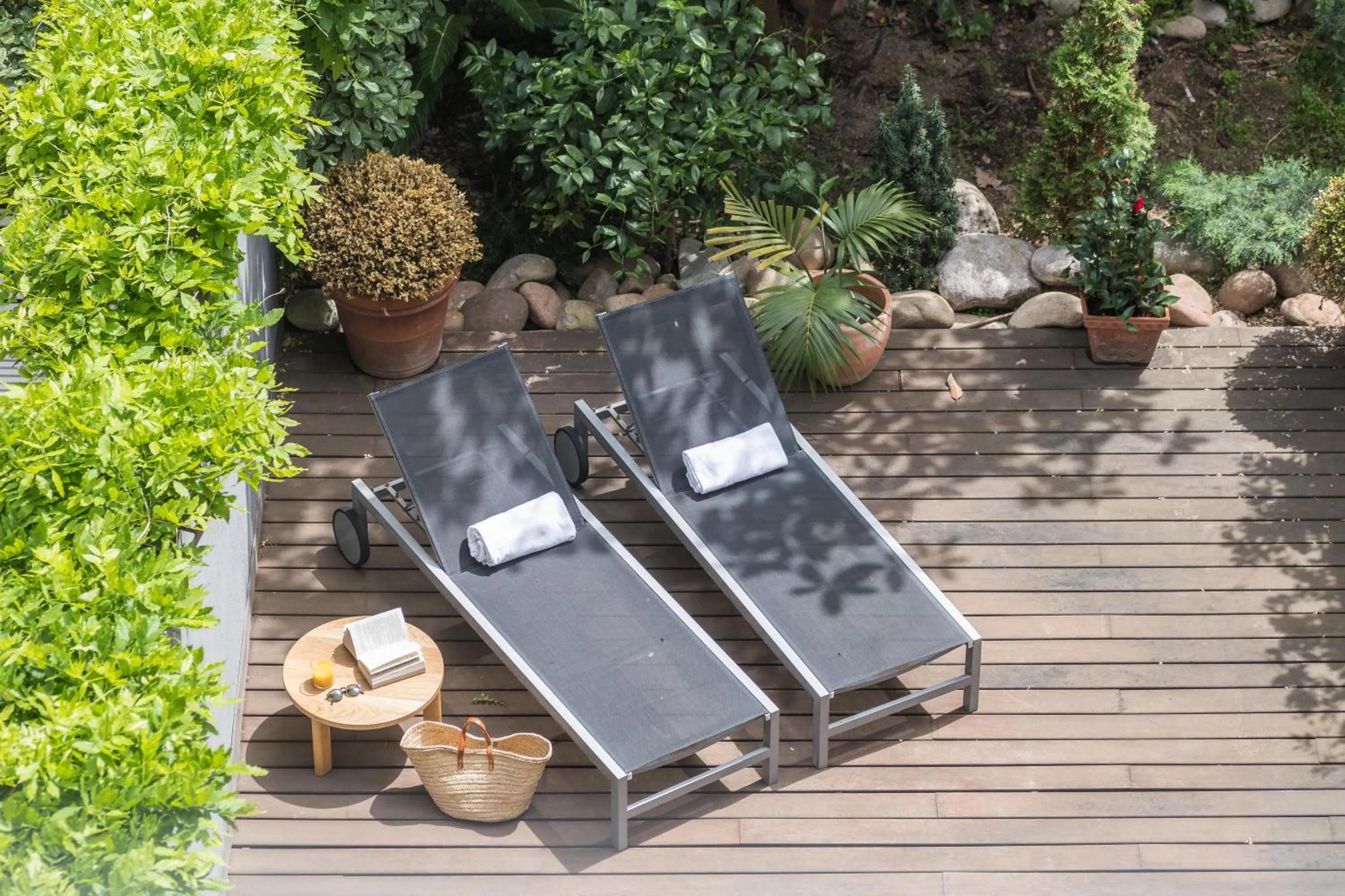 Balcony/Terrace in Casp 74 Apartments