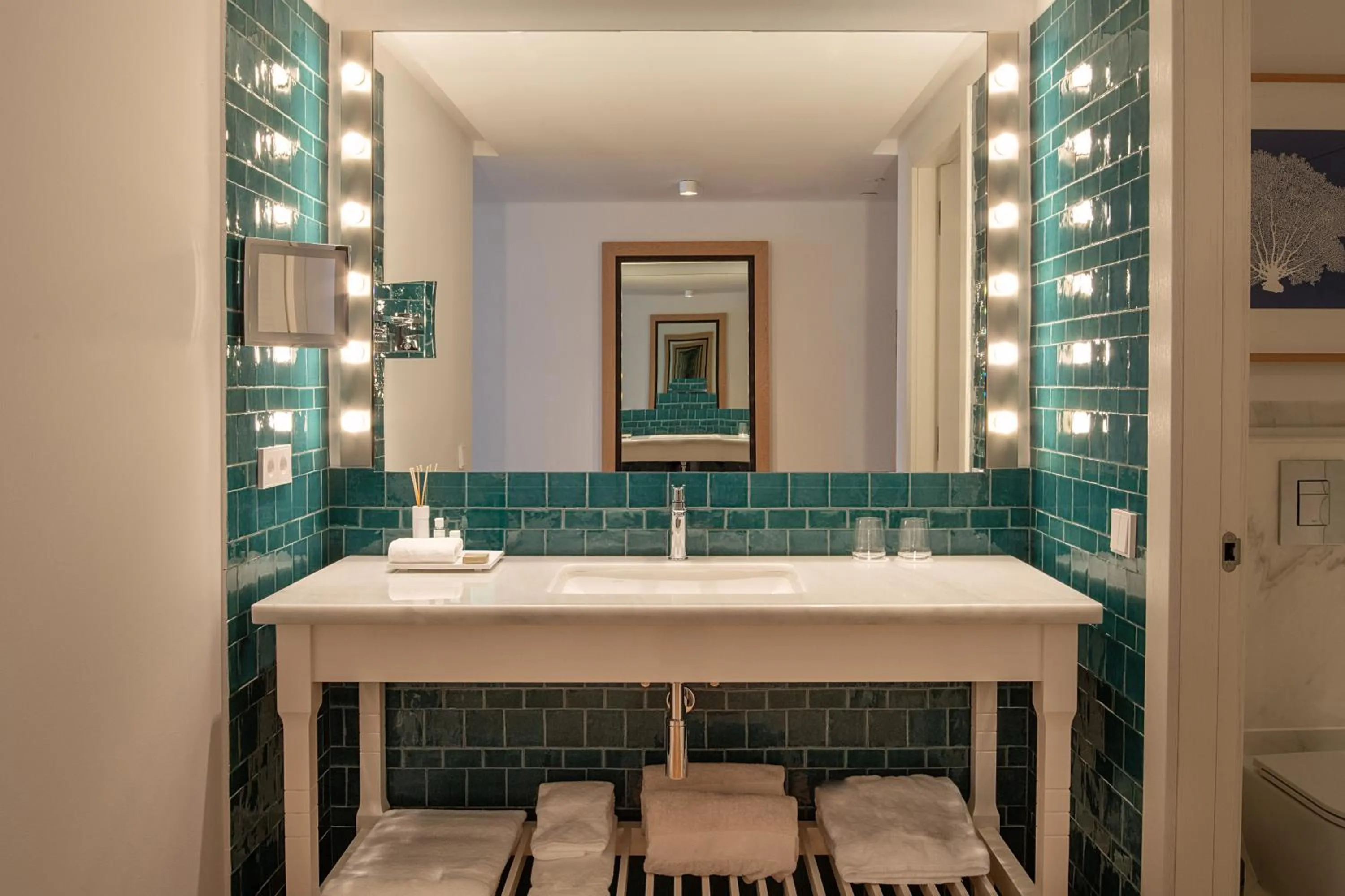 Bathroom in Hotel Fariones