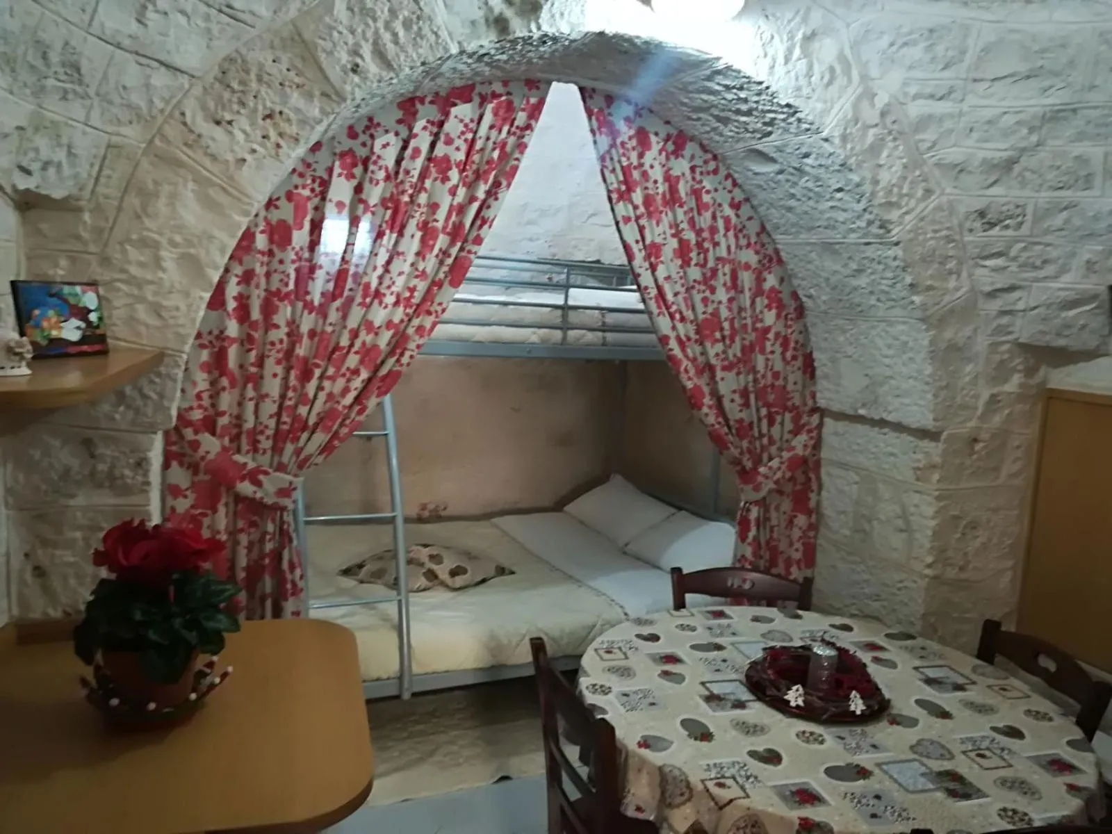 Bed in Trulli Manuela