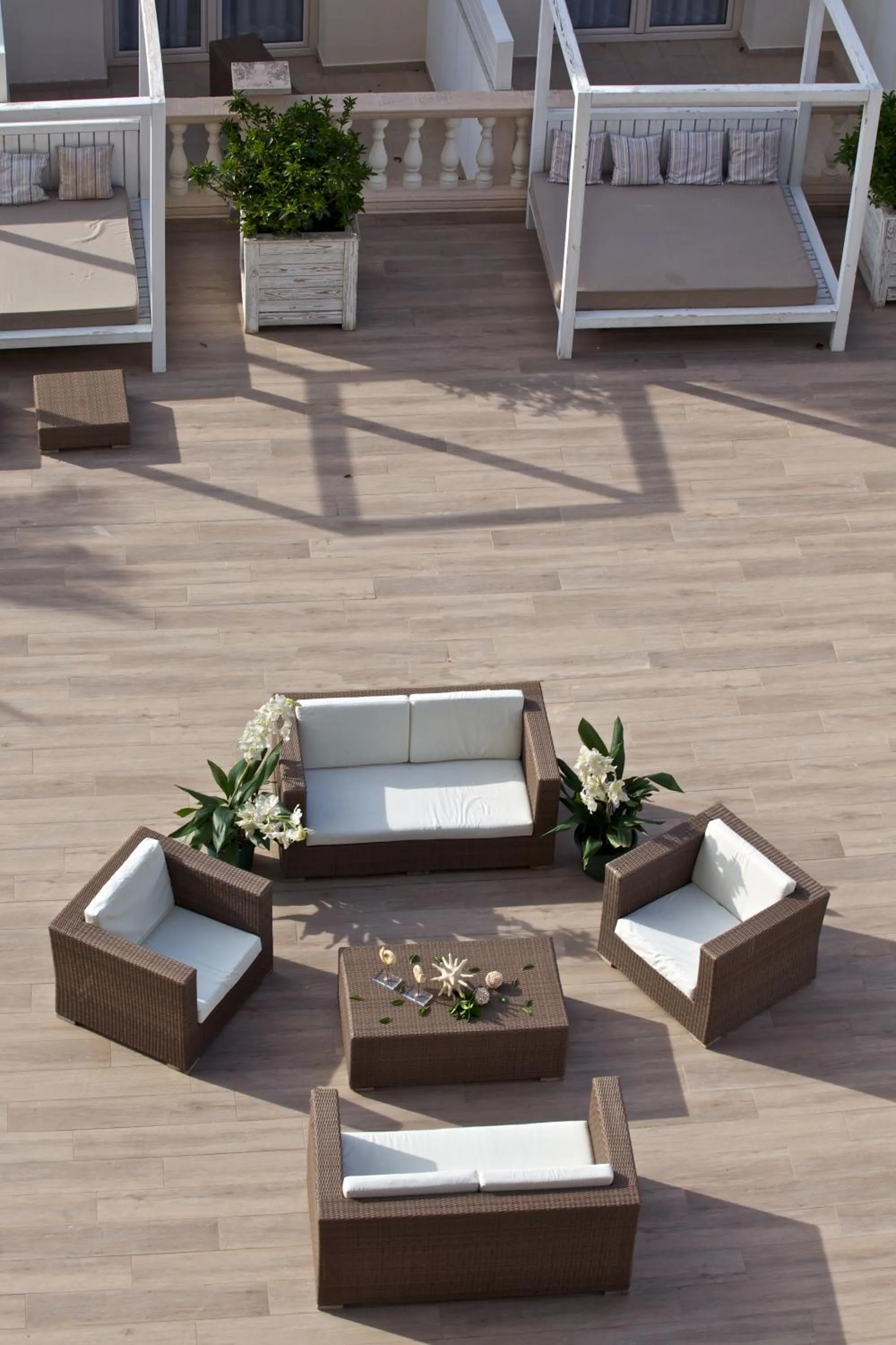 Solarium in Hotel Rosamar