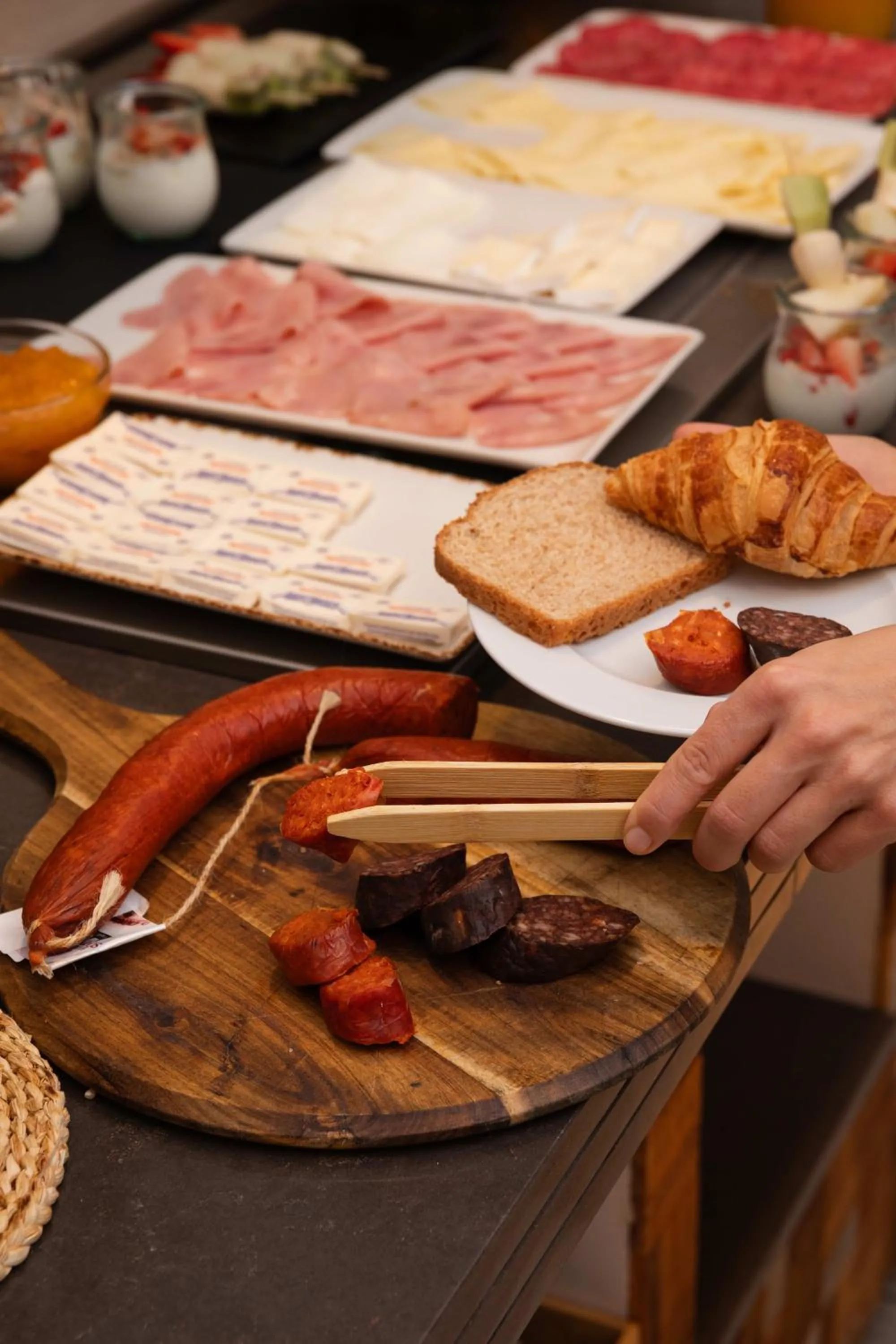 Breakfast in Hostal Marí