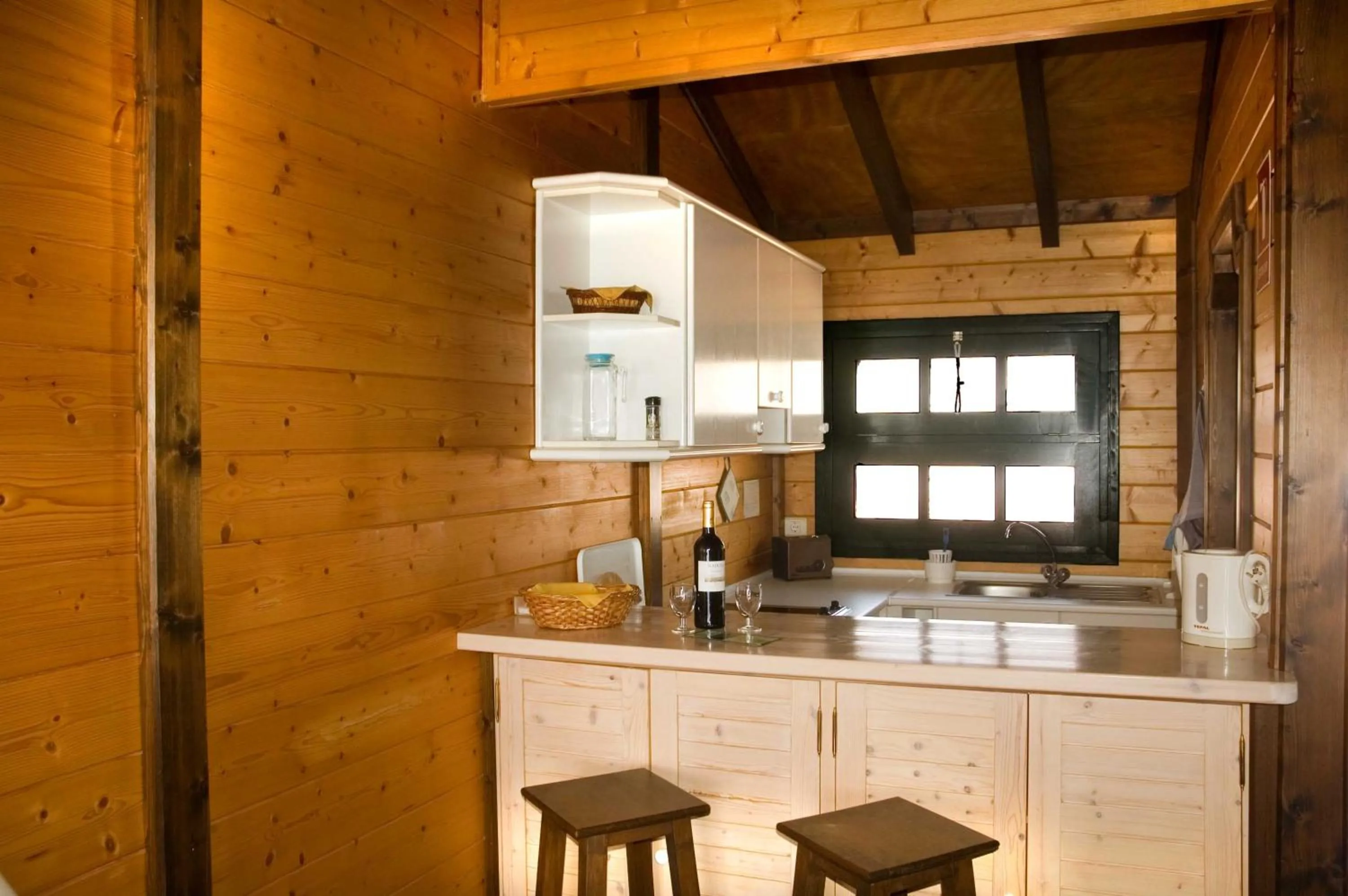 Kitchen or kitchenette in Apartamentos Santa Ana - Adults Only