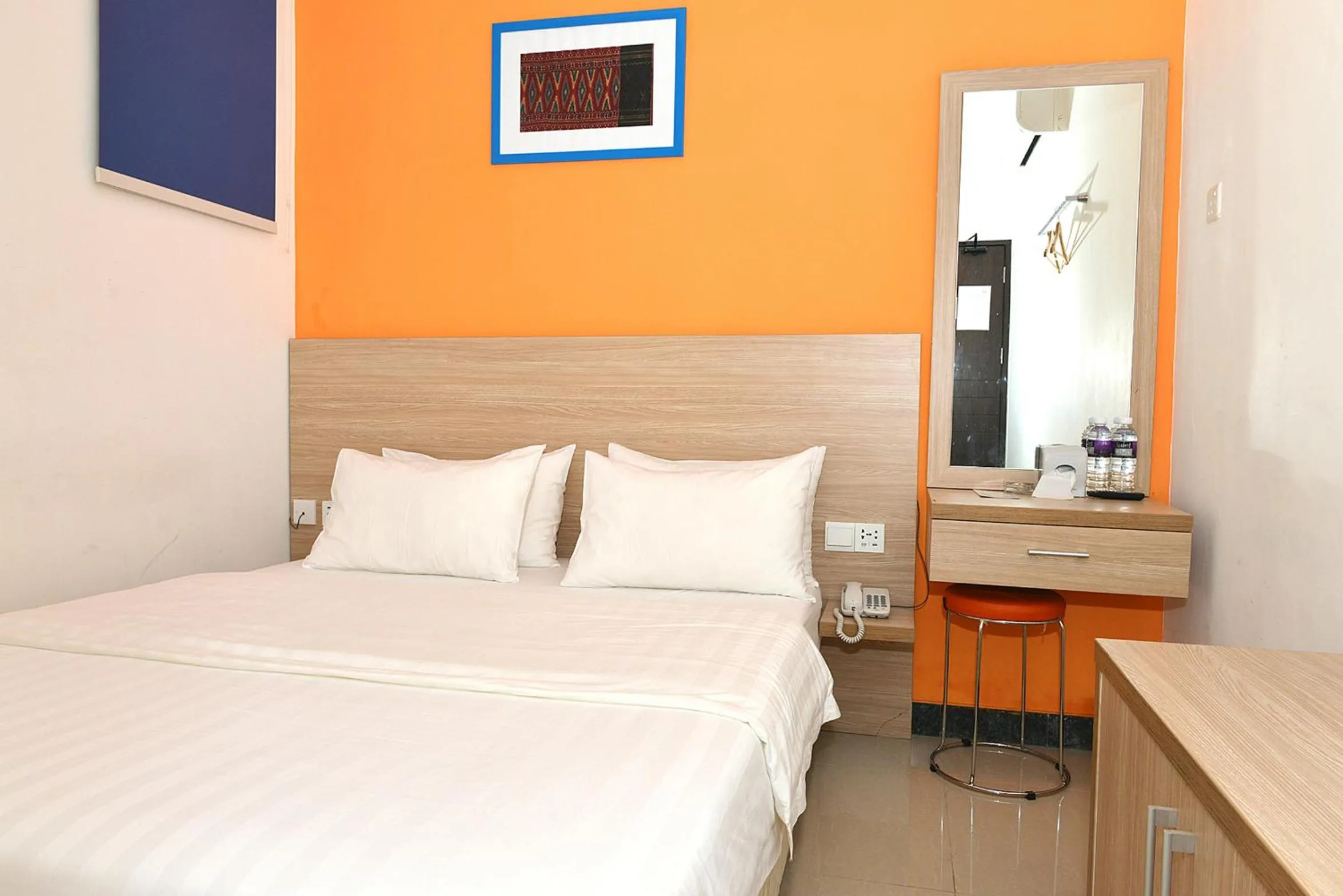 Photo of the whole room, Bed in Fresh One Hotel