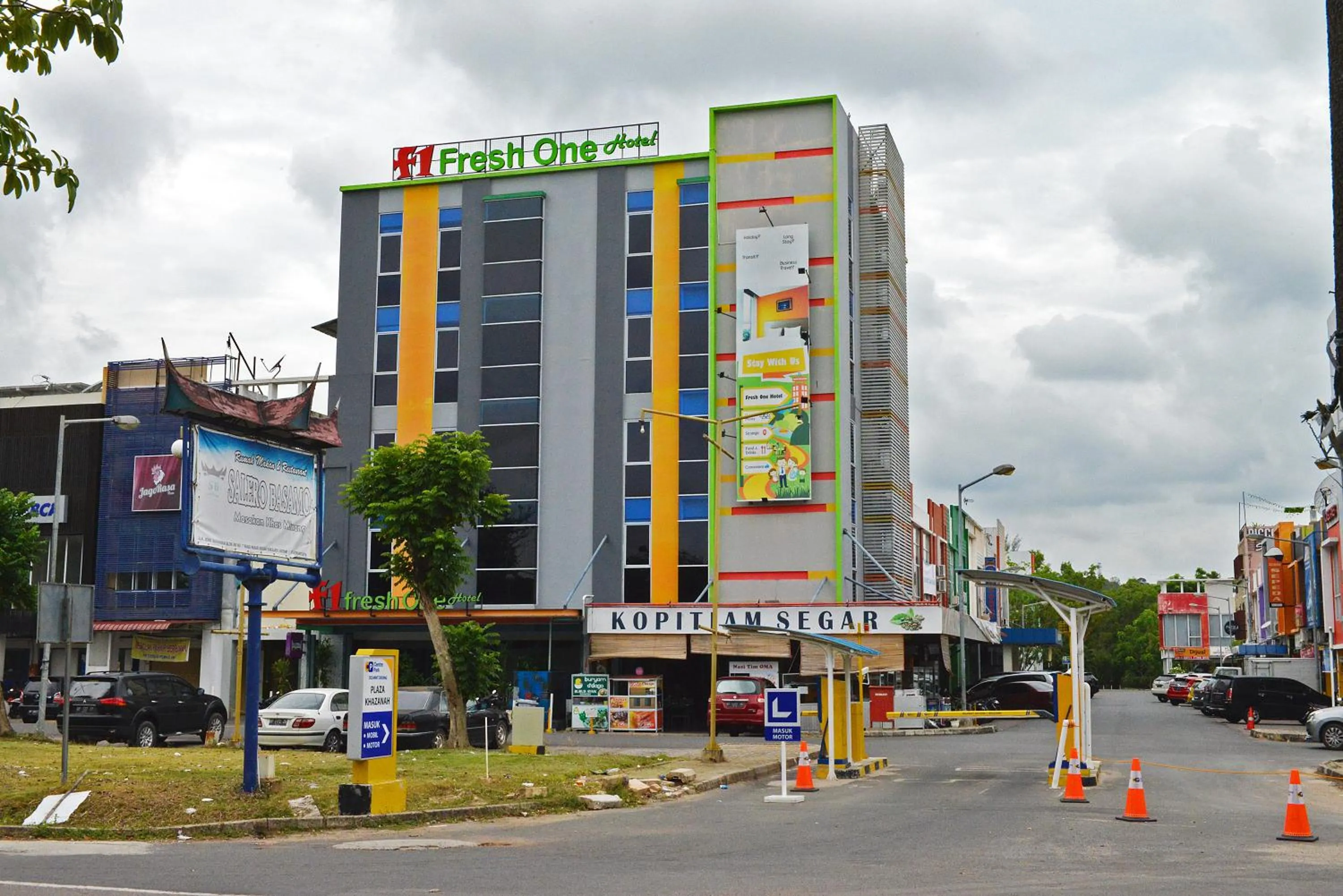 Property building in Fresh One Hotel